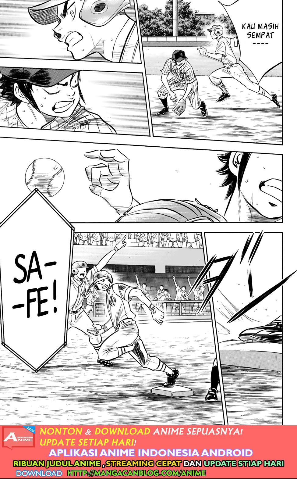 Diamond no Ace Act 2 — Chapter 186, halaman 13