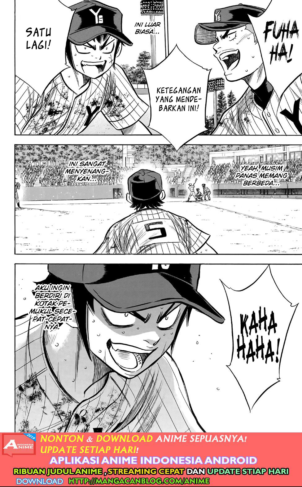 Diamond no Ace Act 2 — Chapter 186, halaman 8