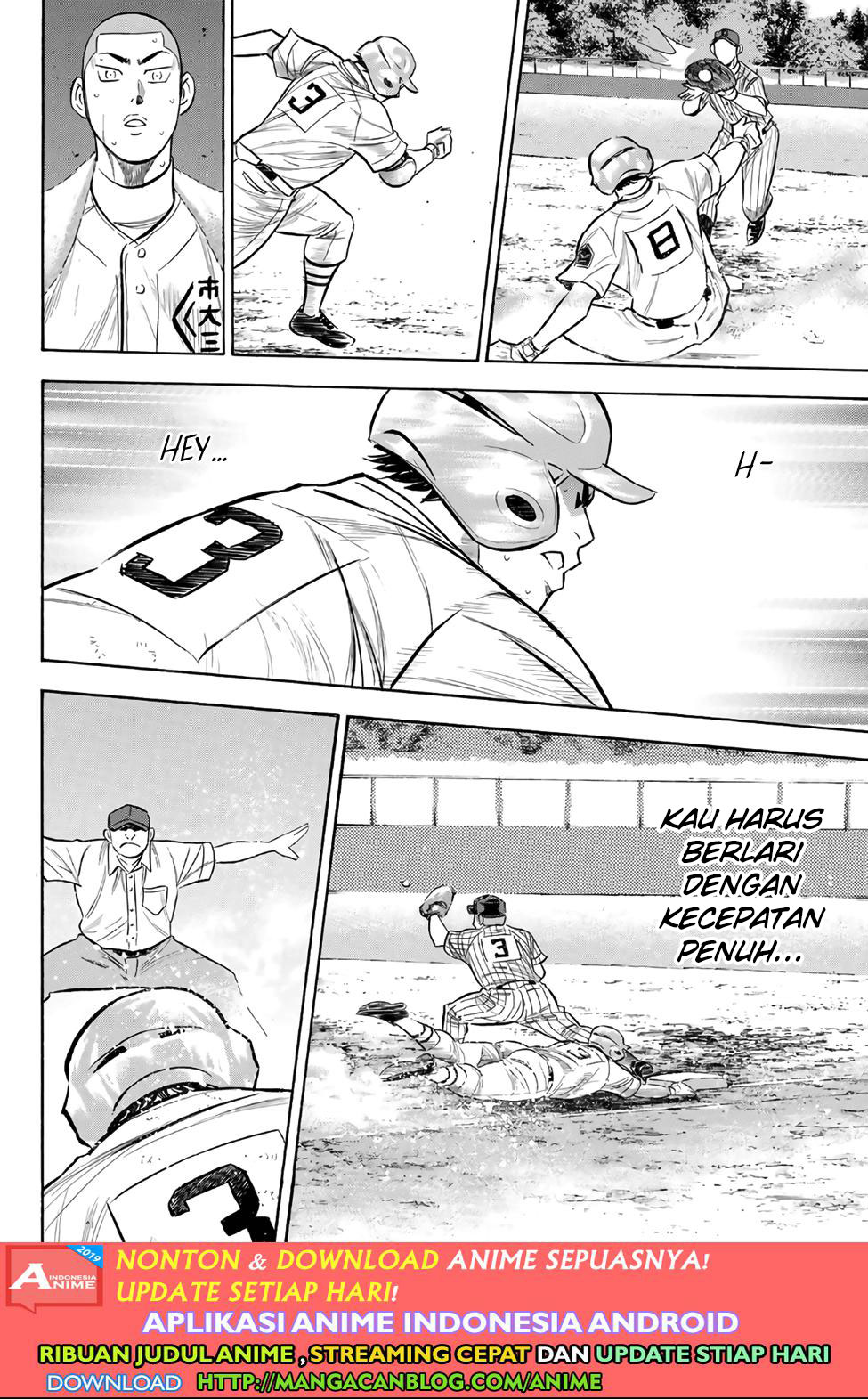 Diamond no Ace Act 2 — Chapter 184, halaman 12