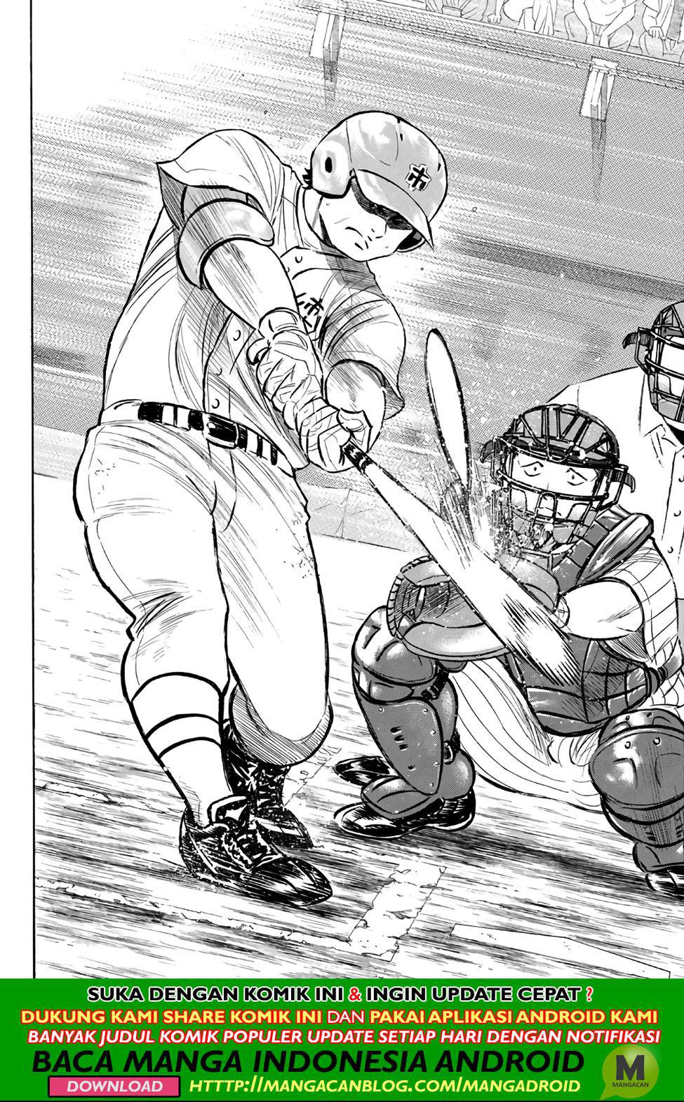 Diamond no Ace Act 2 — Chapter 178, halaman 16