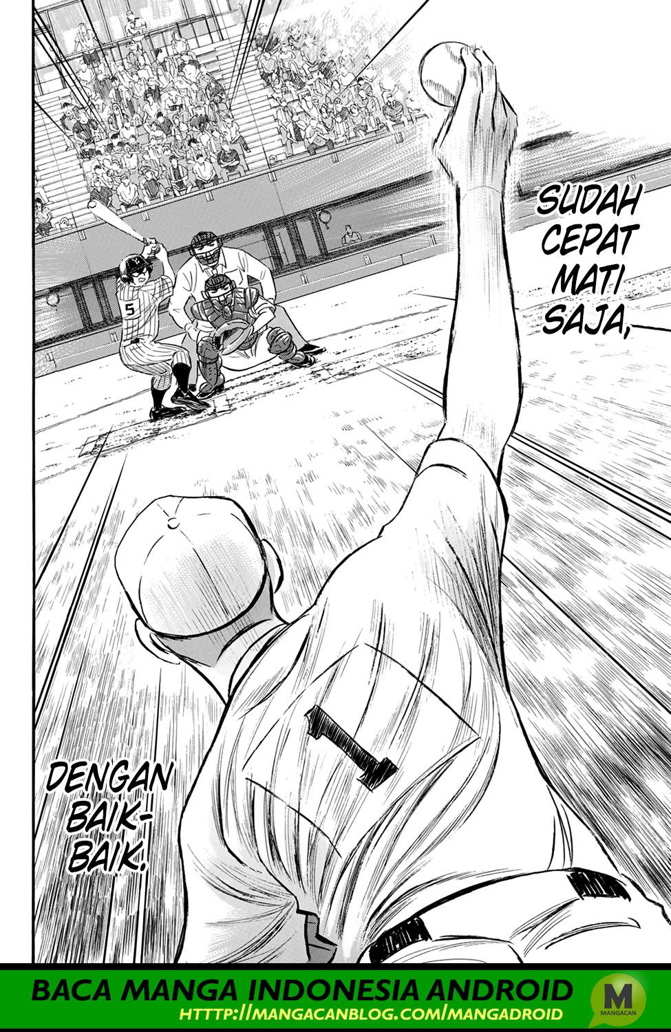 Diamond no Ace Act 2 — Chapter 176, halaman 18