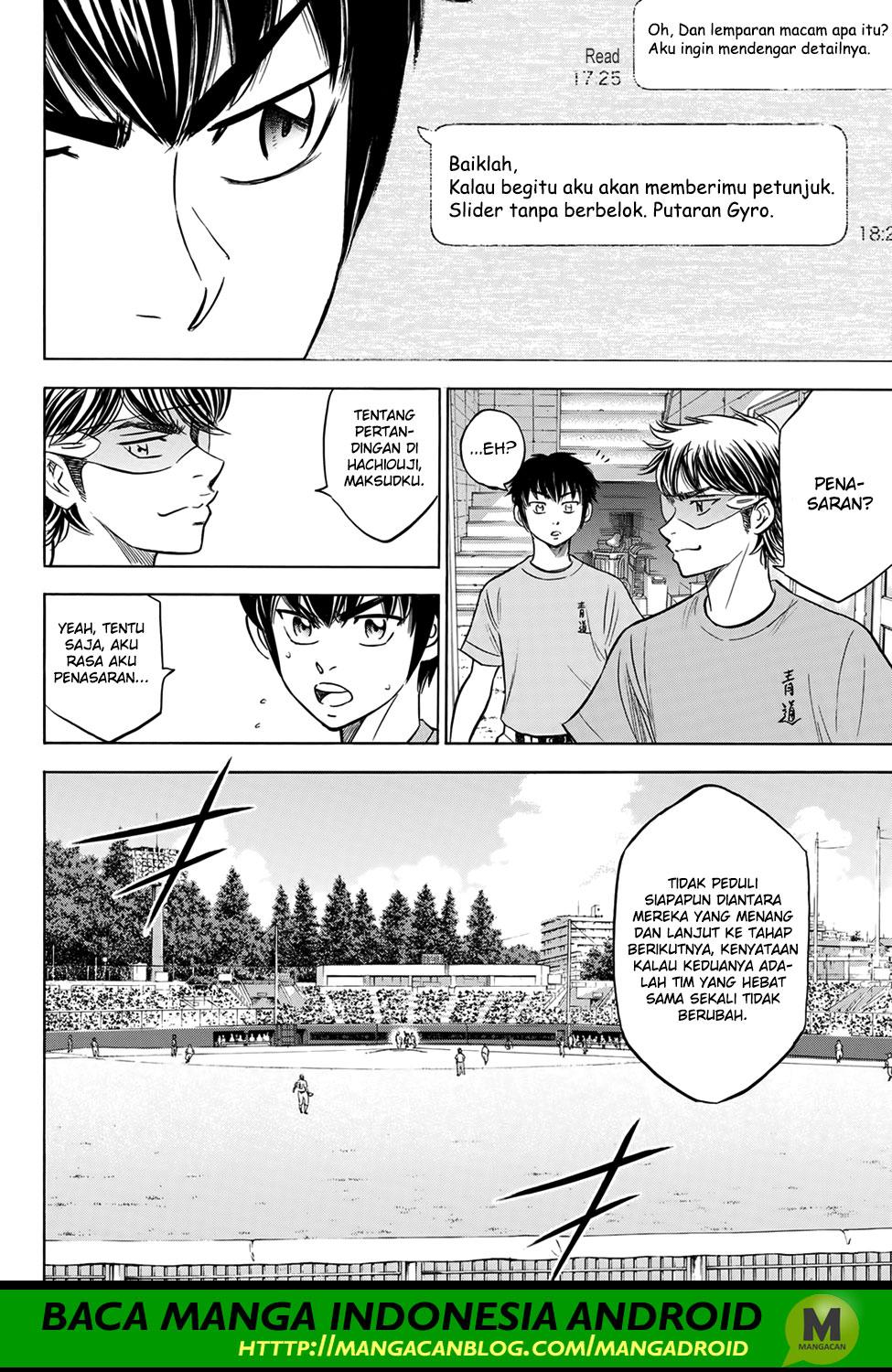 Diamond no Ace Act 2 — Chapter 176, halaman 6