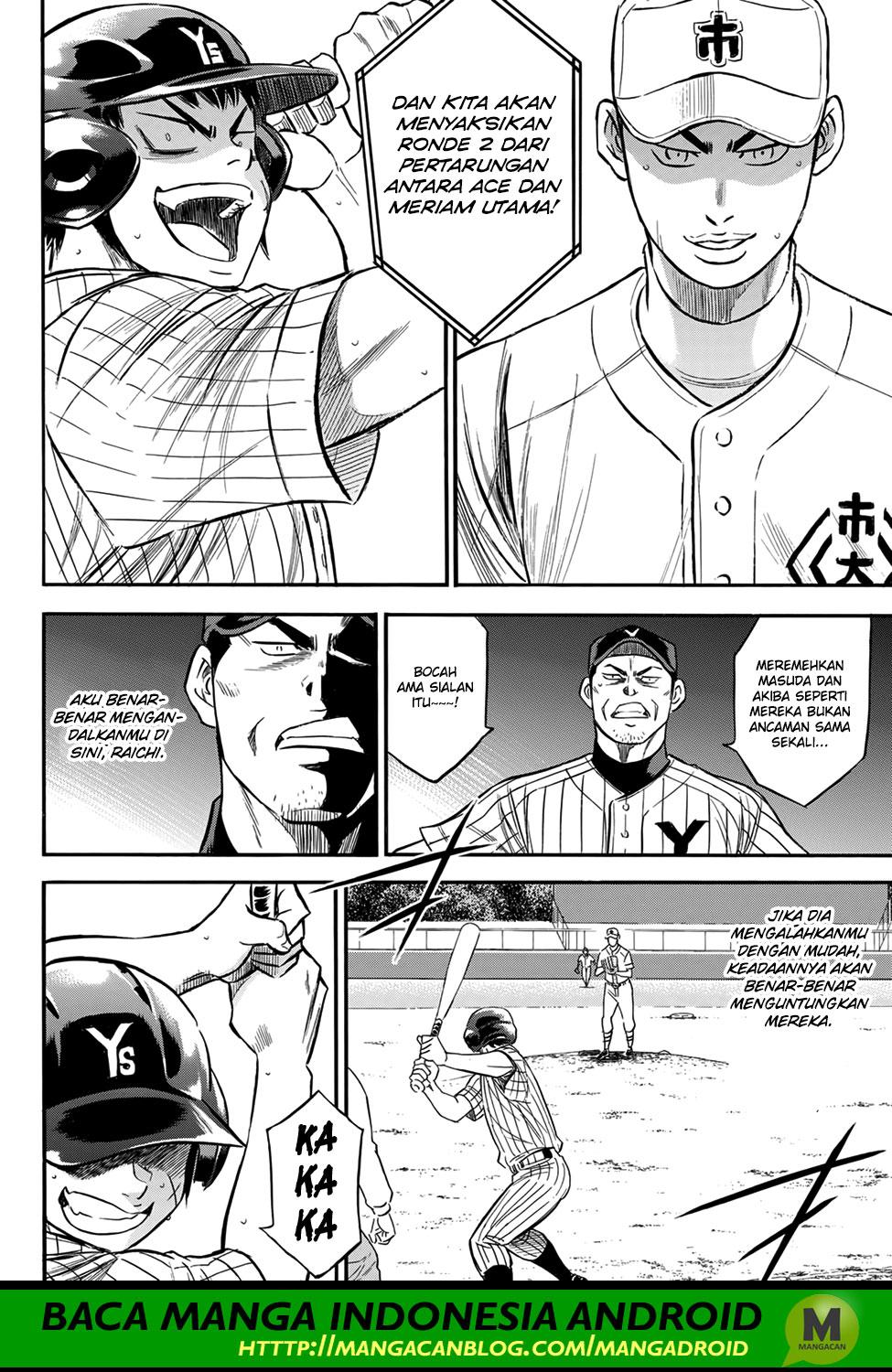 Diamond no Ace Act 2 — Chapter 176, halaman 8