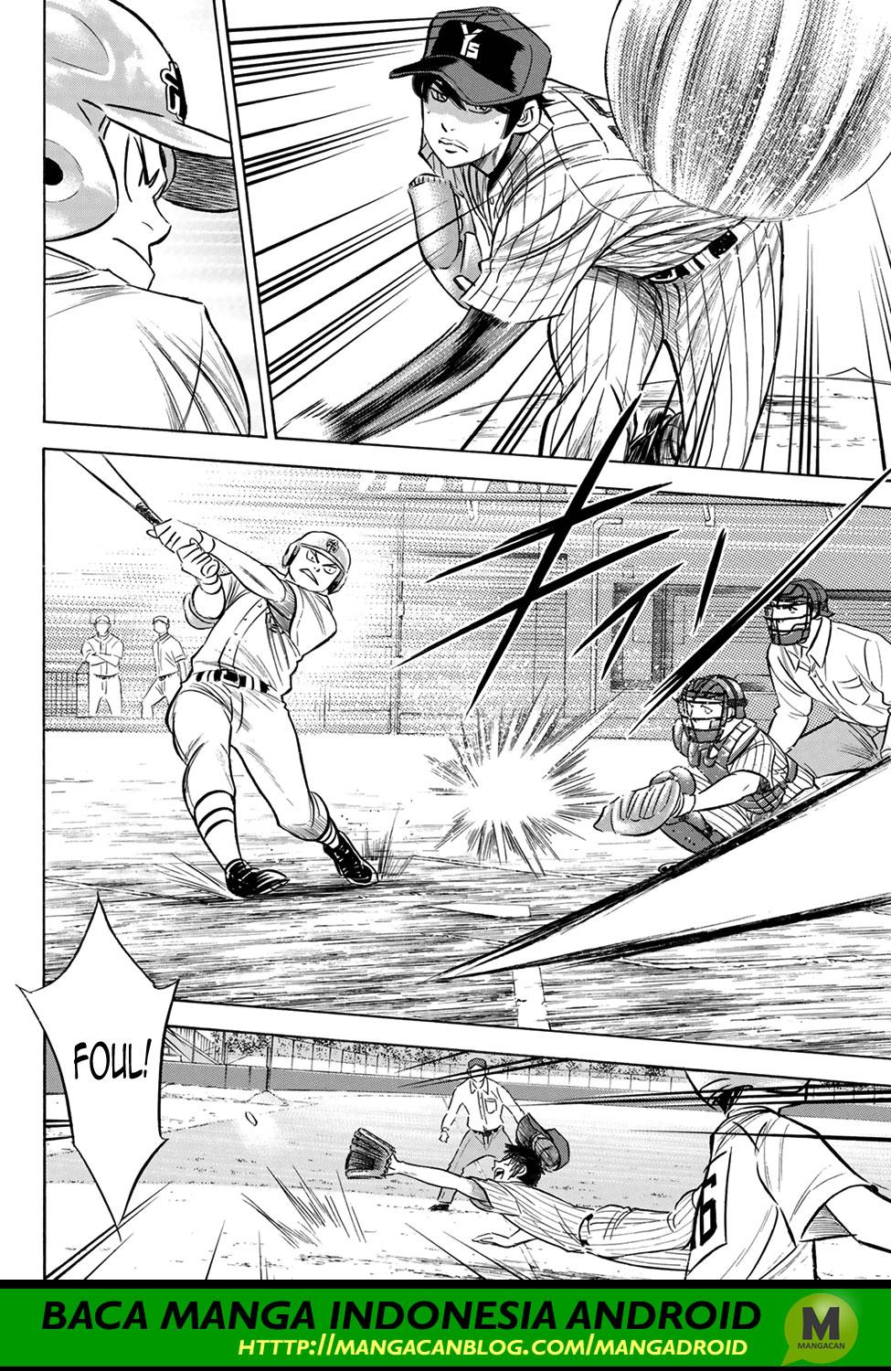 Diamond no Ace Act 2 — Chapter 174, halaman 14