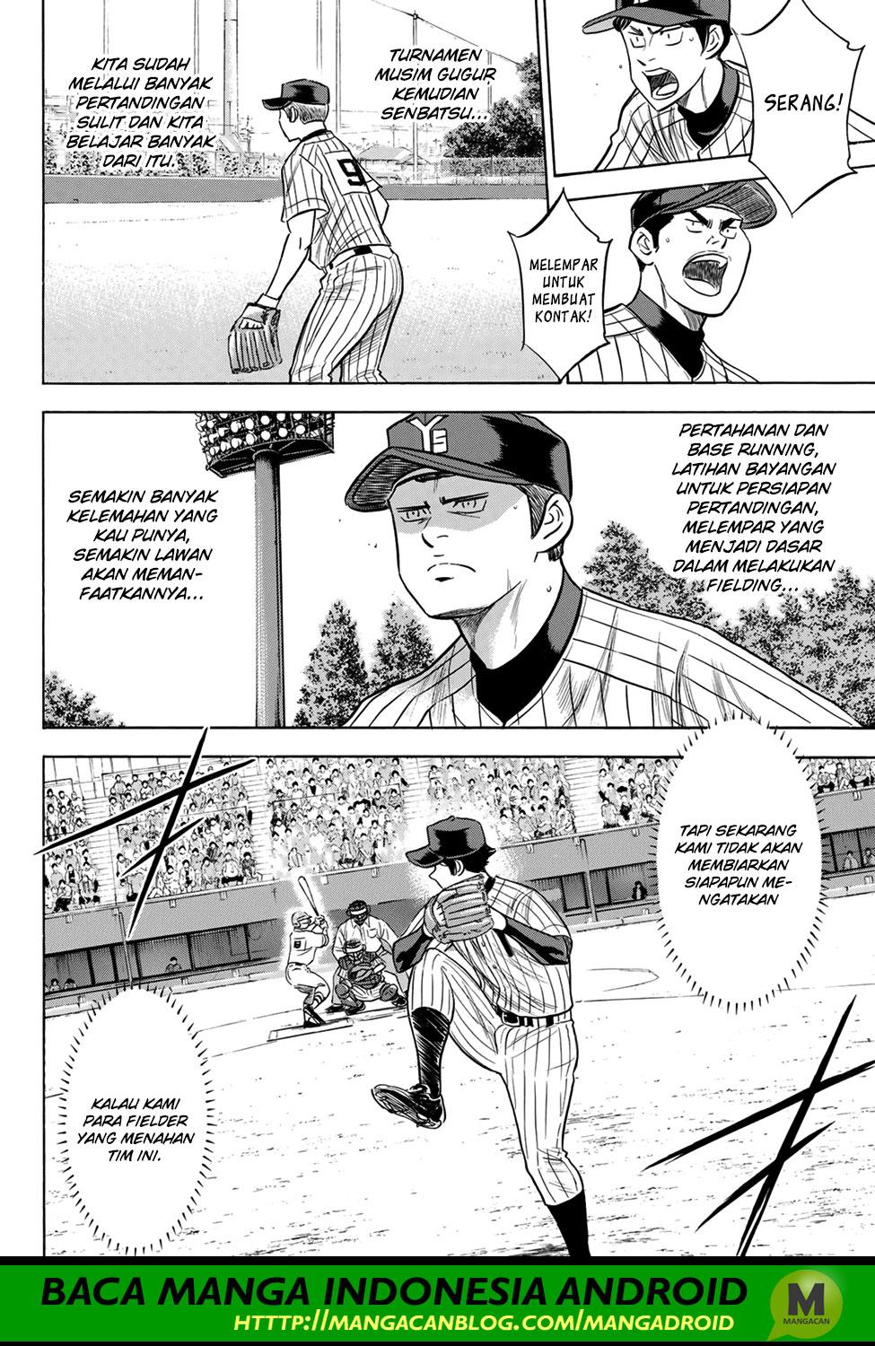 Diamond no Ace Act 2 — Chapter 174, halaman 16