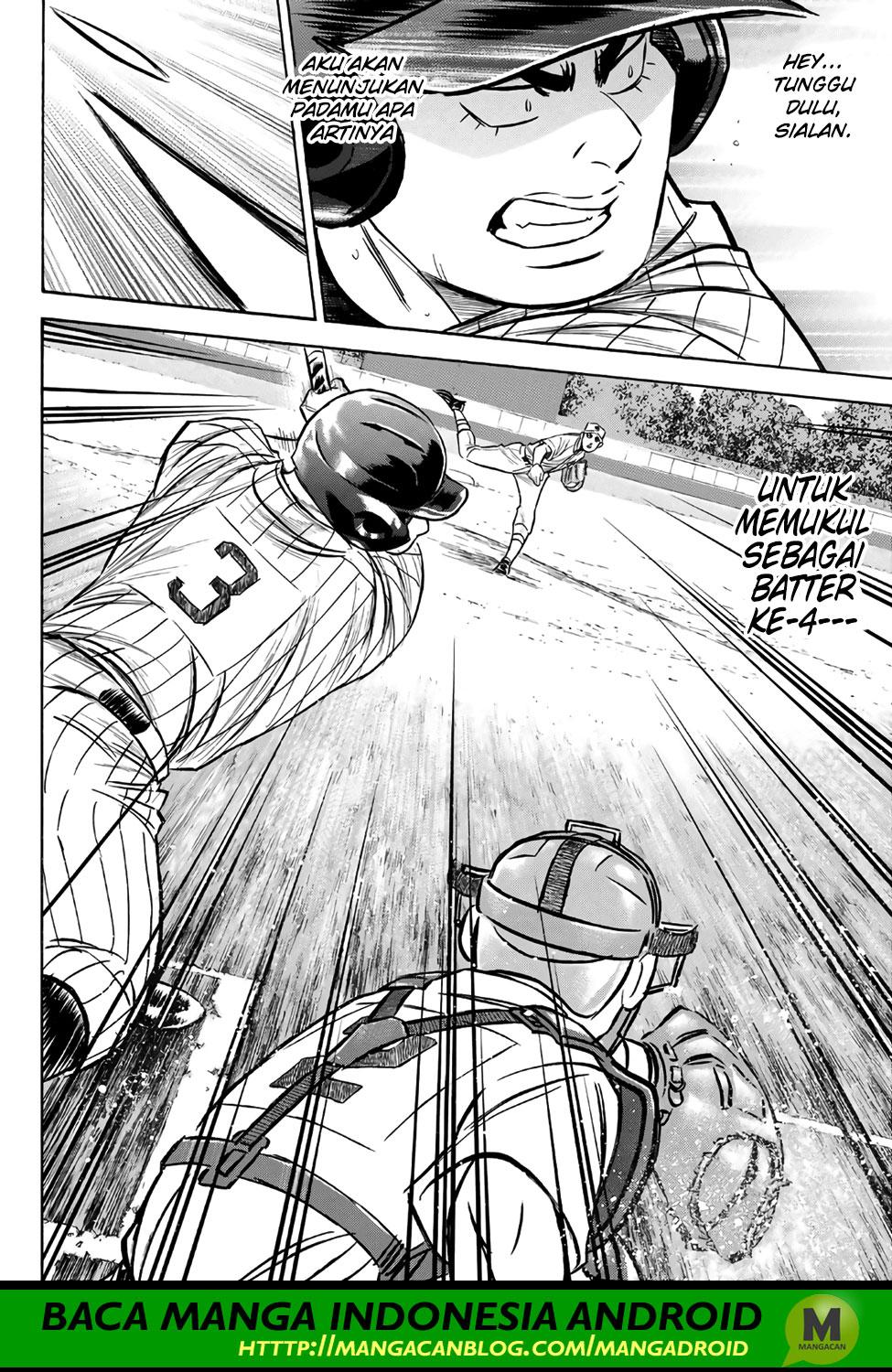 Diamond no Ace Act 2 — Chapter 173, halaman 14