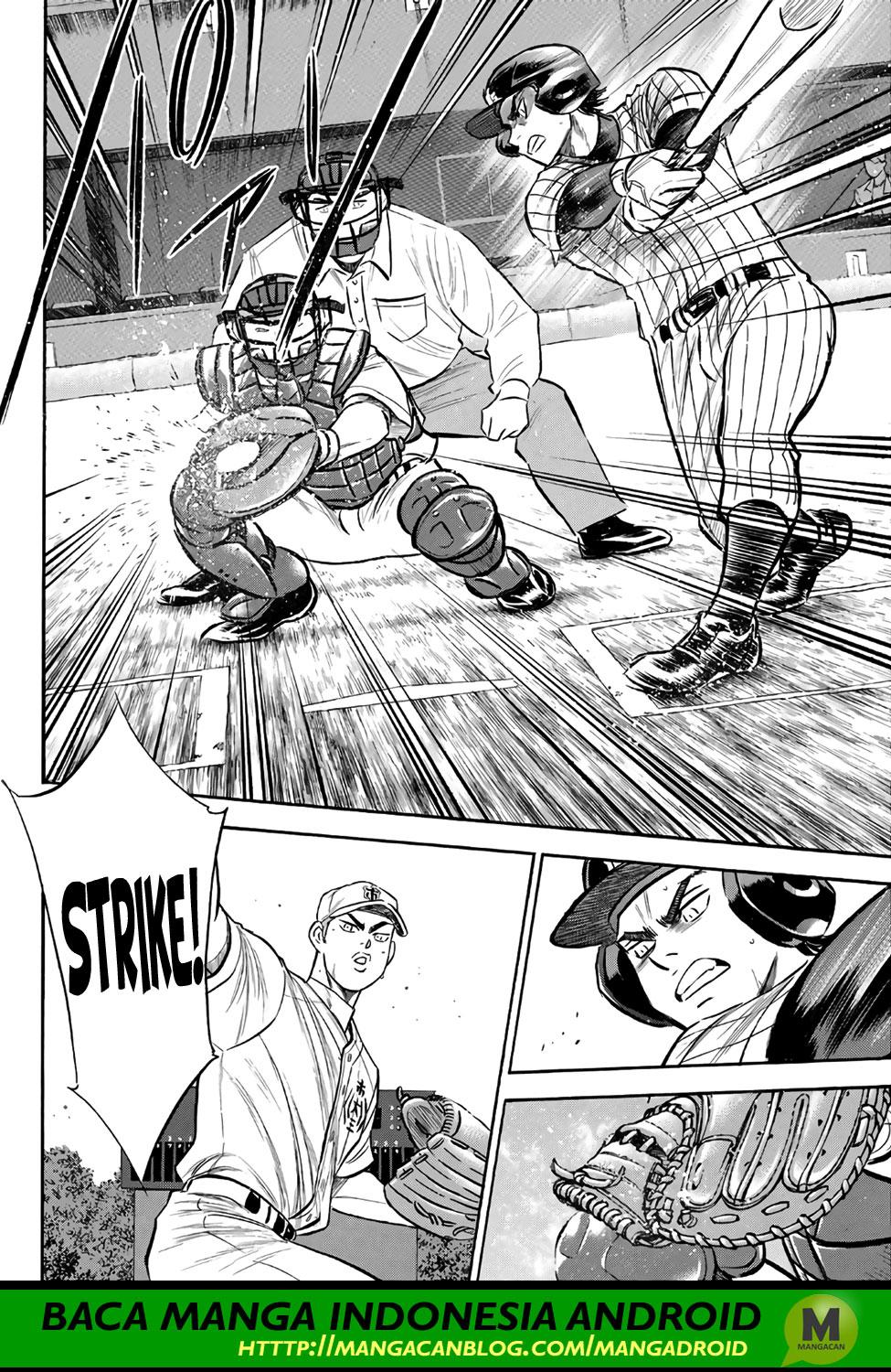 Diamond no Ace Act 2 — Chapter 173, halaman 8