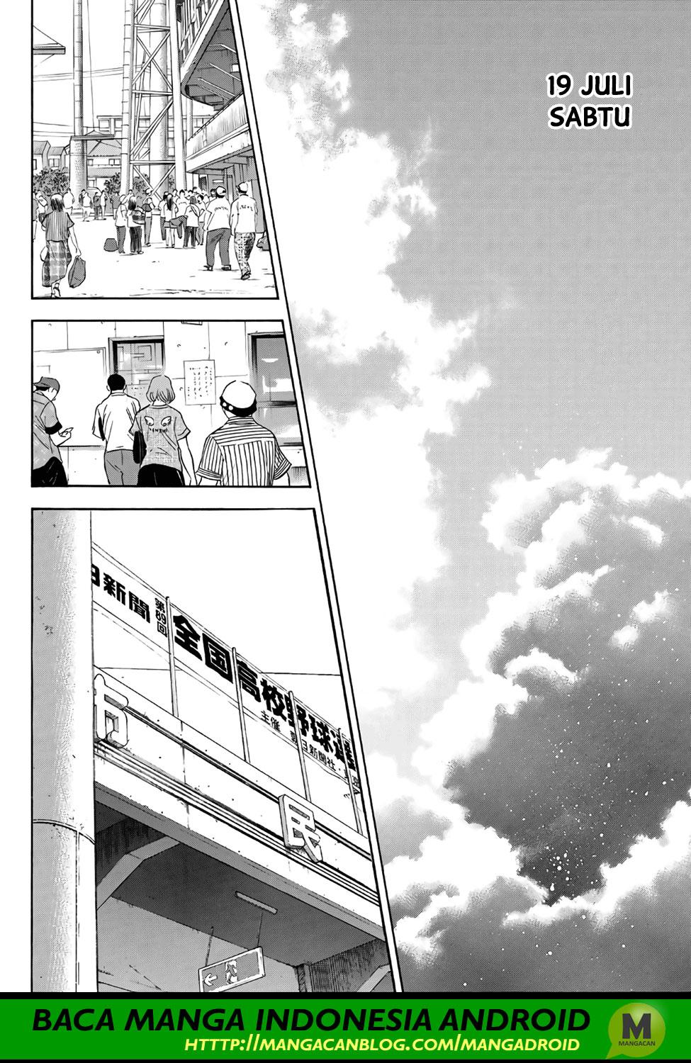 Diamond no Ace Act 2 — Chapter 171, halaman 12