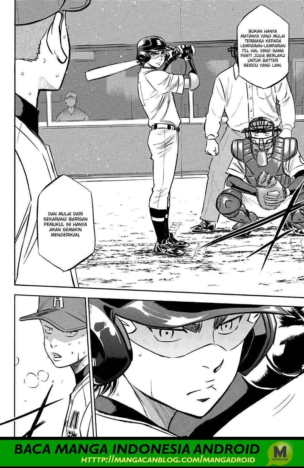 Diamond no Ace Act 2 — Chapter 166, halaman 8