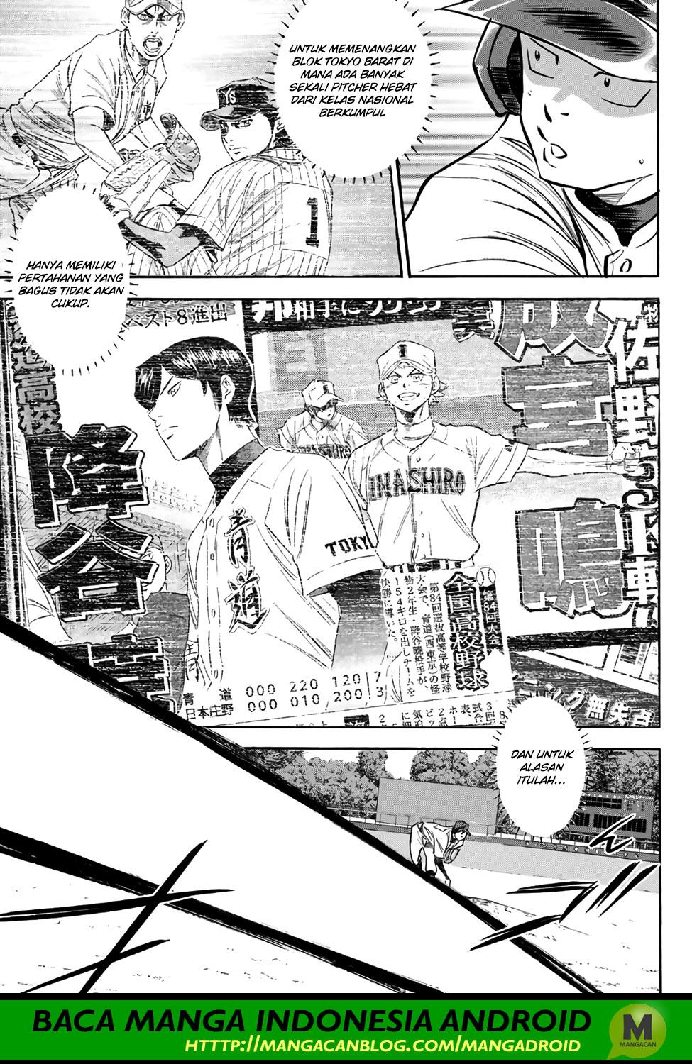 Diamond no Ace Act 2 — Chapter 162, halaman 10