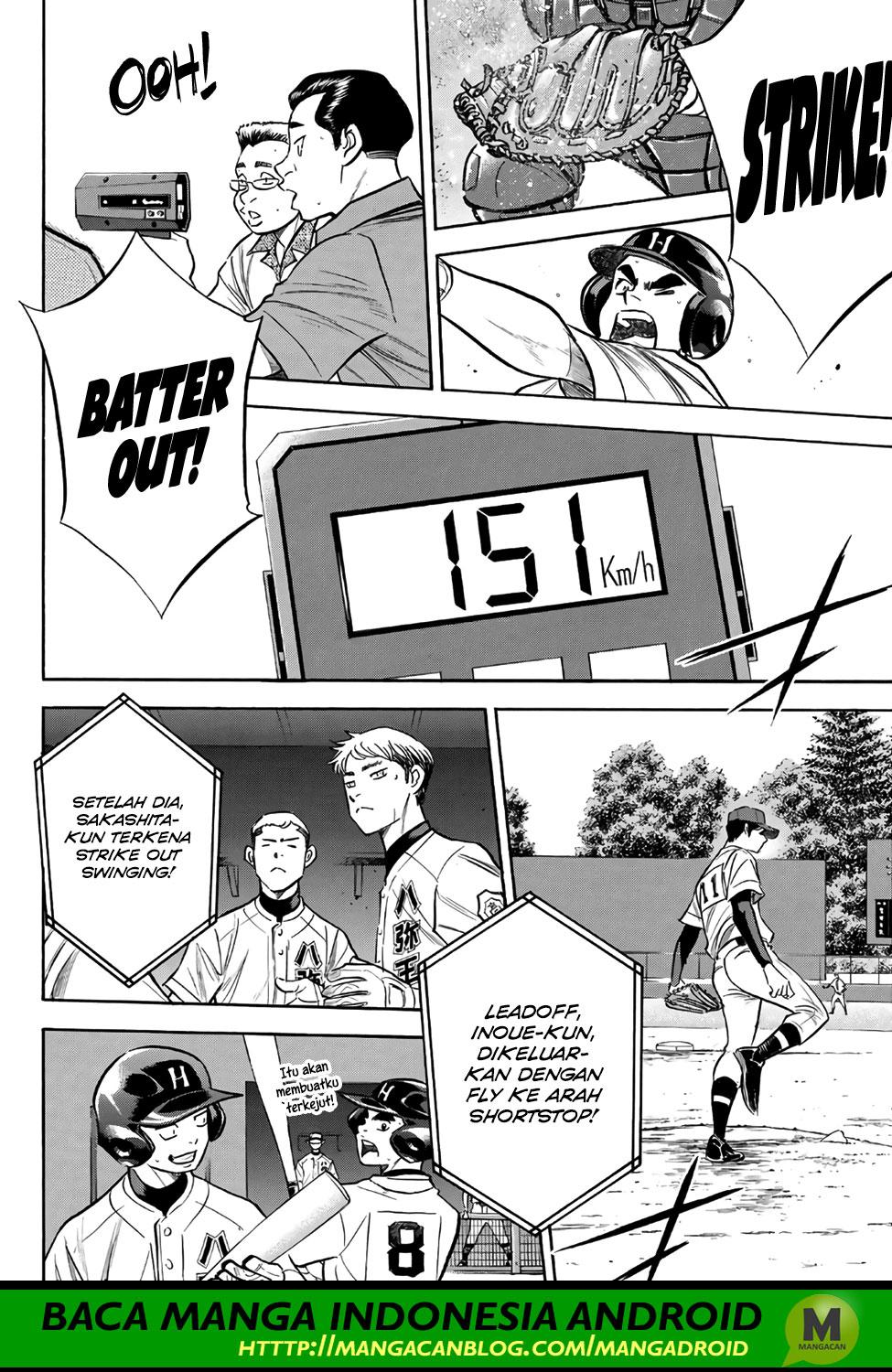 Diamond no Ace Act 2 — Chapter 162, halaman 5