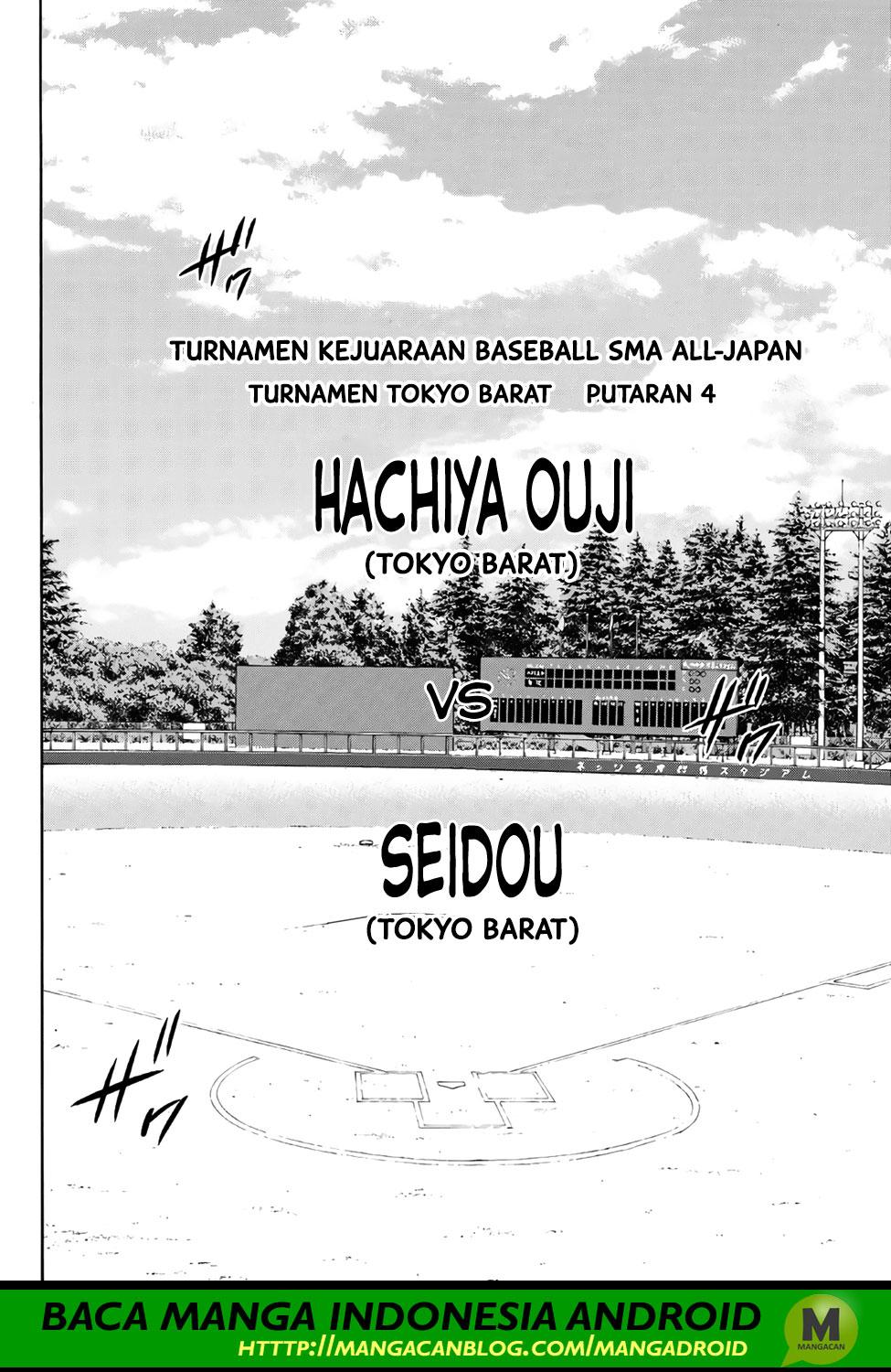 Diamond no Ace Act 2 — Chapter 161, halaman 12