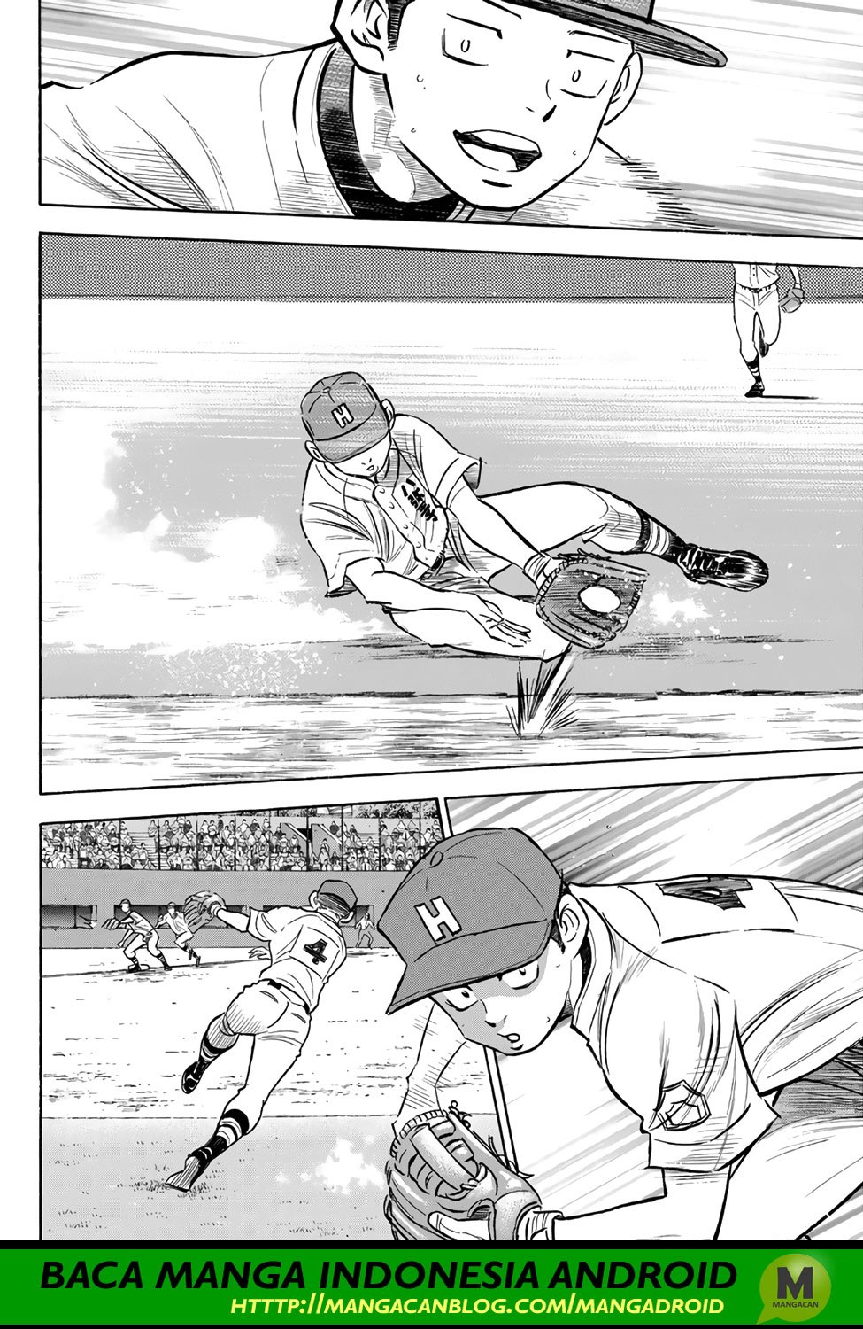 Diamond no Ace Act 2 — Chapter 158, halaman 12