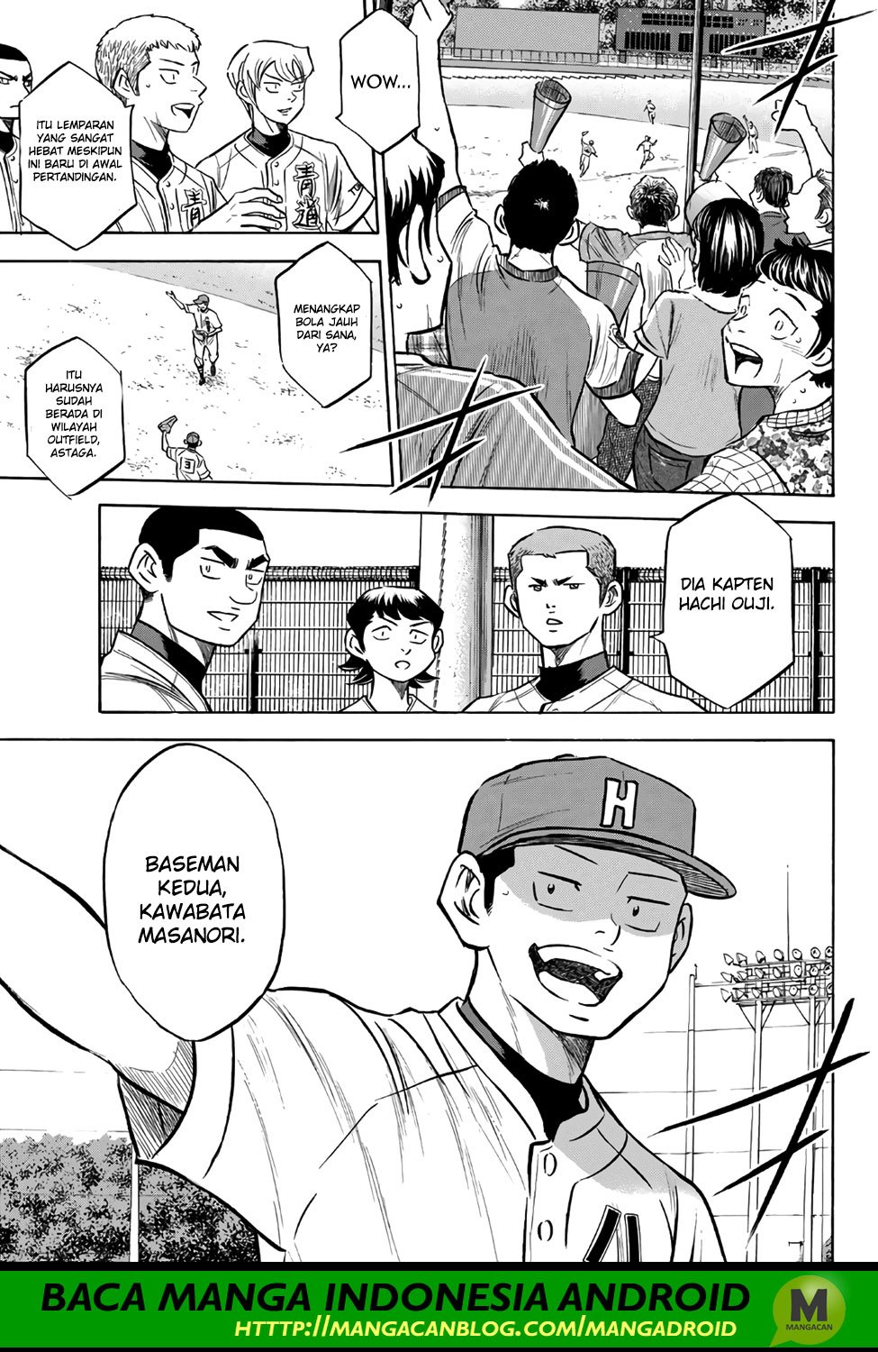 Diamond no Ace Act 2 — Chapter 158, halaman 13