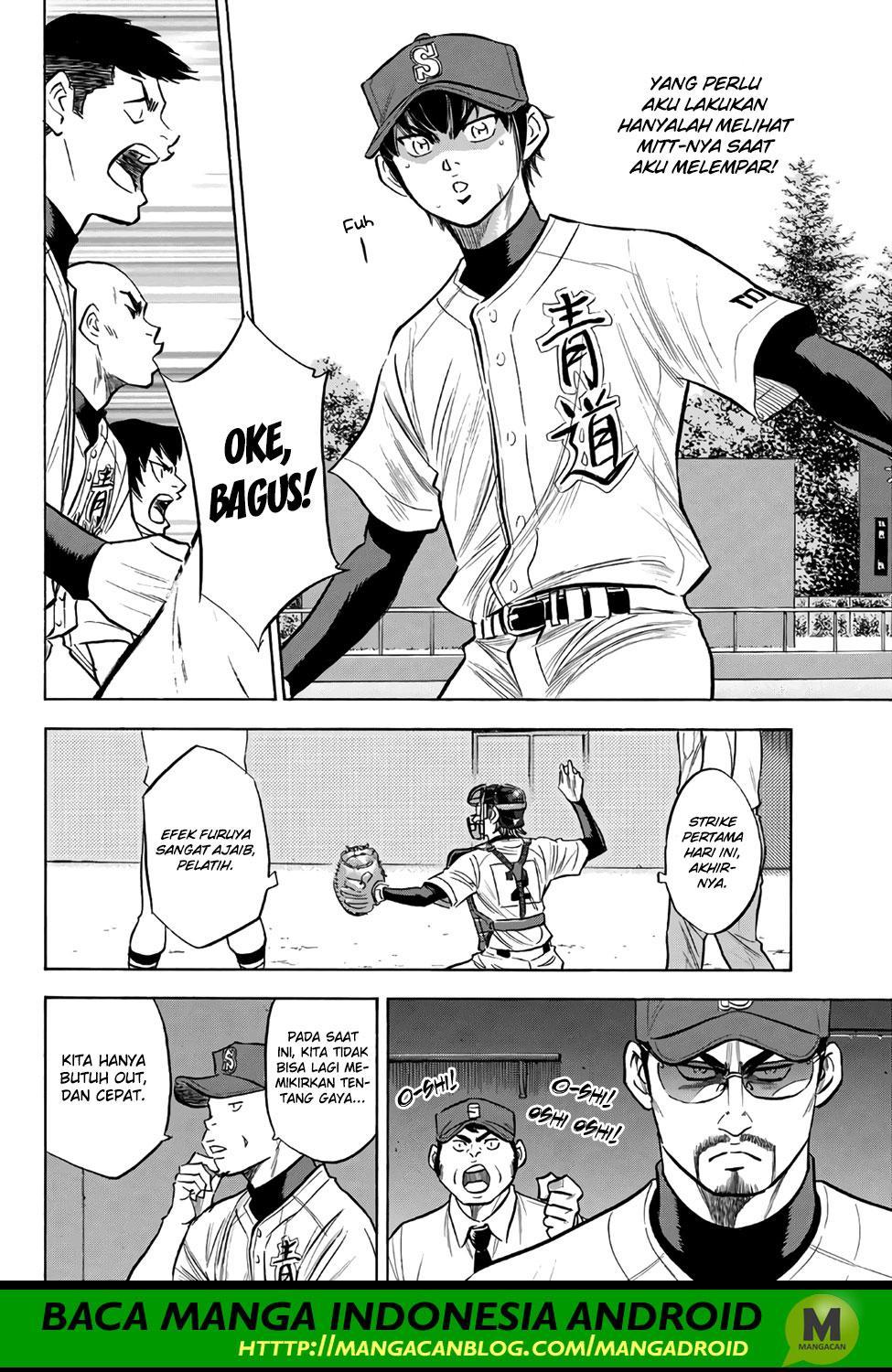 Diamond no Ace Act 2 — Chapter 149, halaman 10