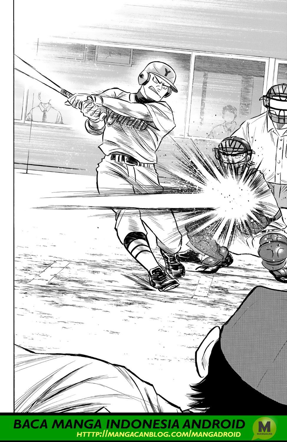 Diamond no Ace Act 2 — Chapter 149, halaman 14