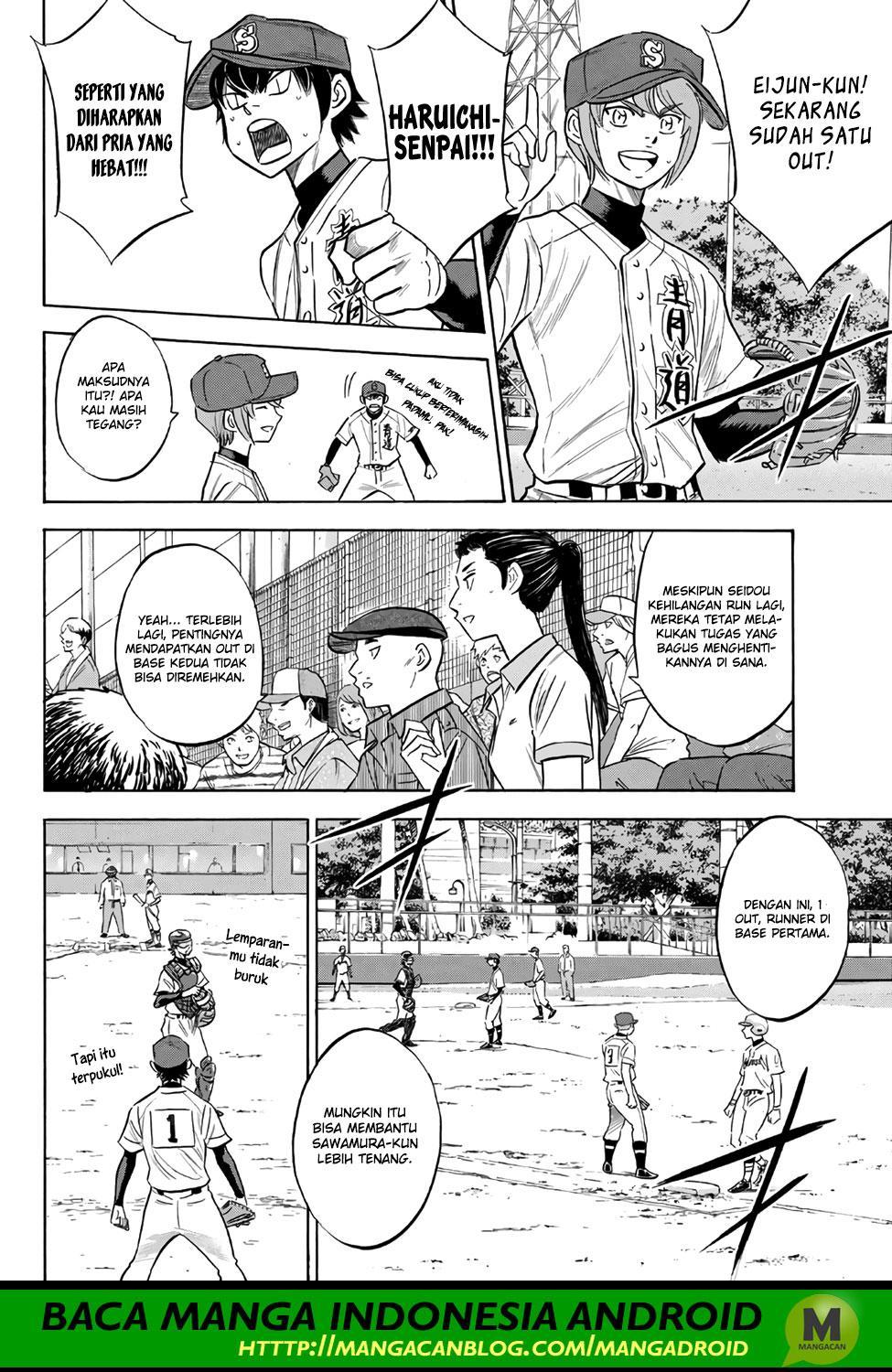 Diamond no Ace Act 2 — Chapter 149, halaman 18