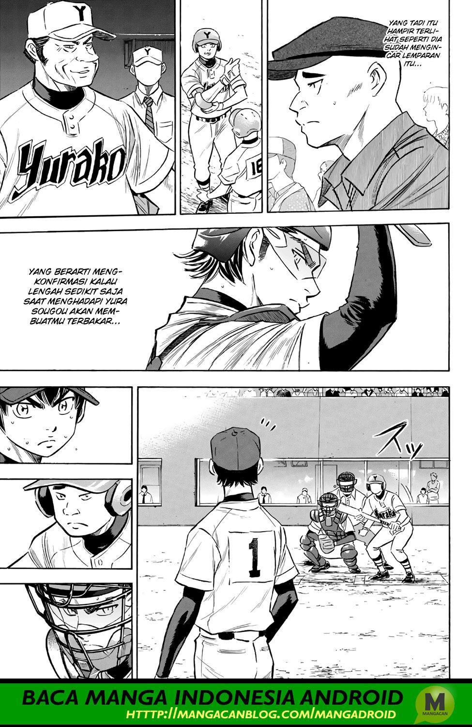 Diamond no Ace Act 2 — Chapter 149, halaman 19