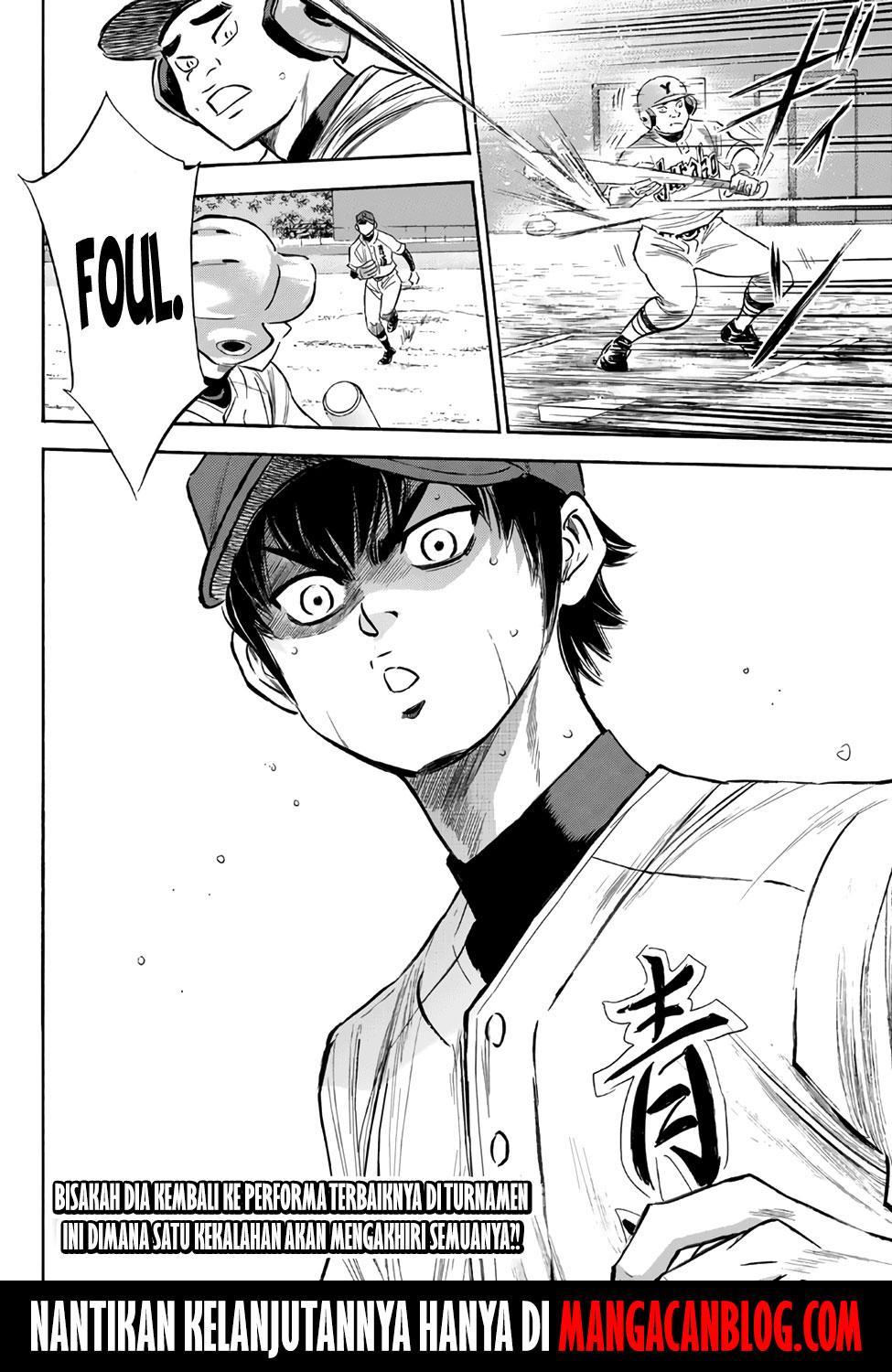 Diamond no Ace Act 2 — Chapter 149, halaman 22