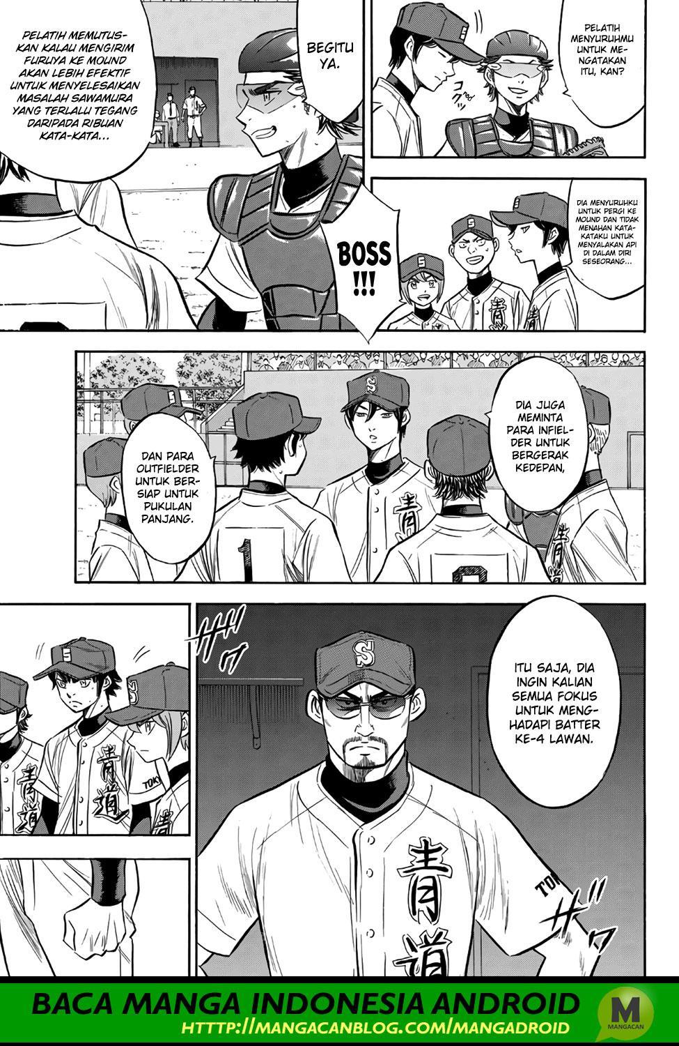 Diamond no Ace Act 2 — Chapter 149, halaman 3