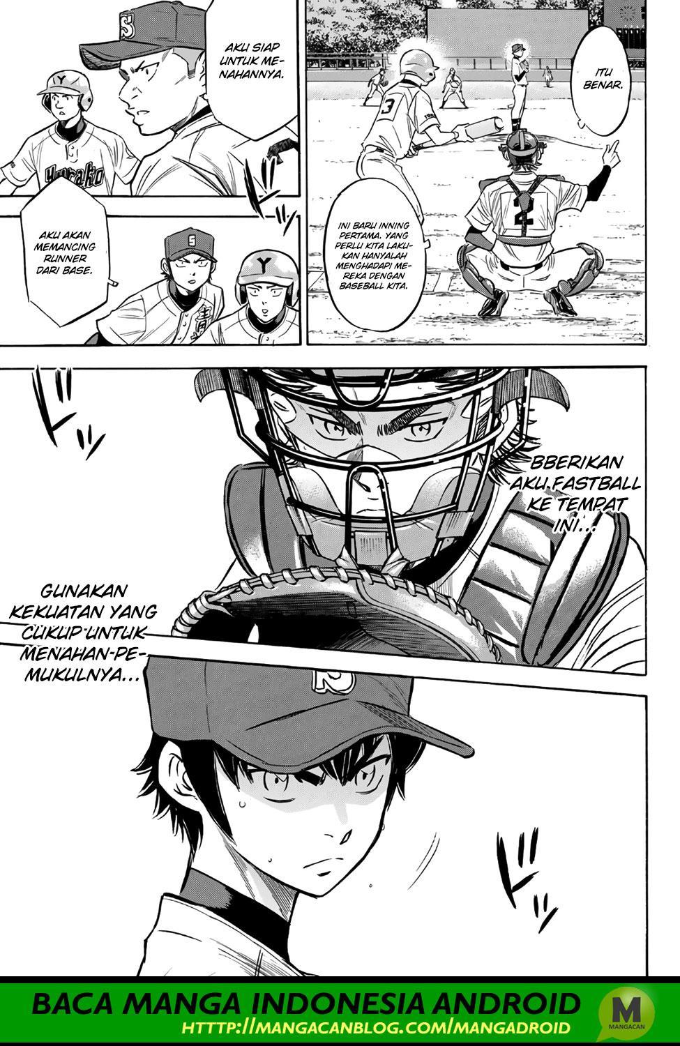 Diamond no Ace Act 2 — Chapter 148, halaman 13