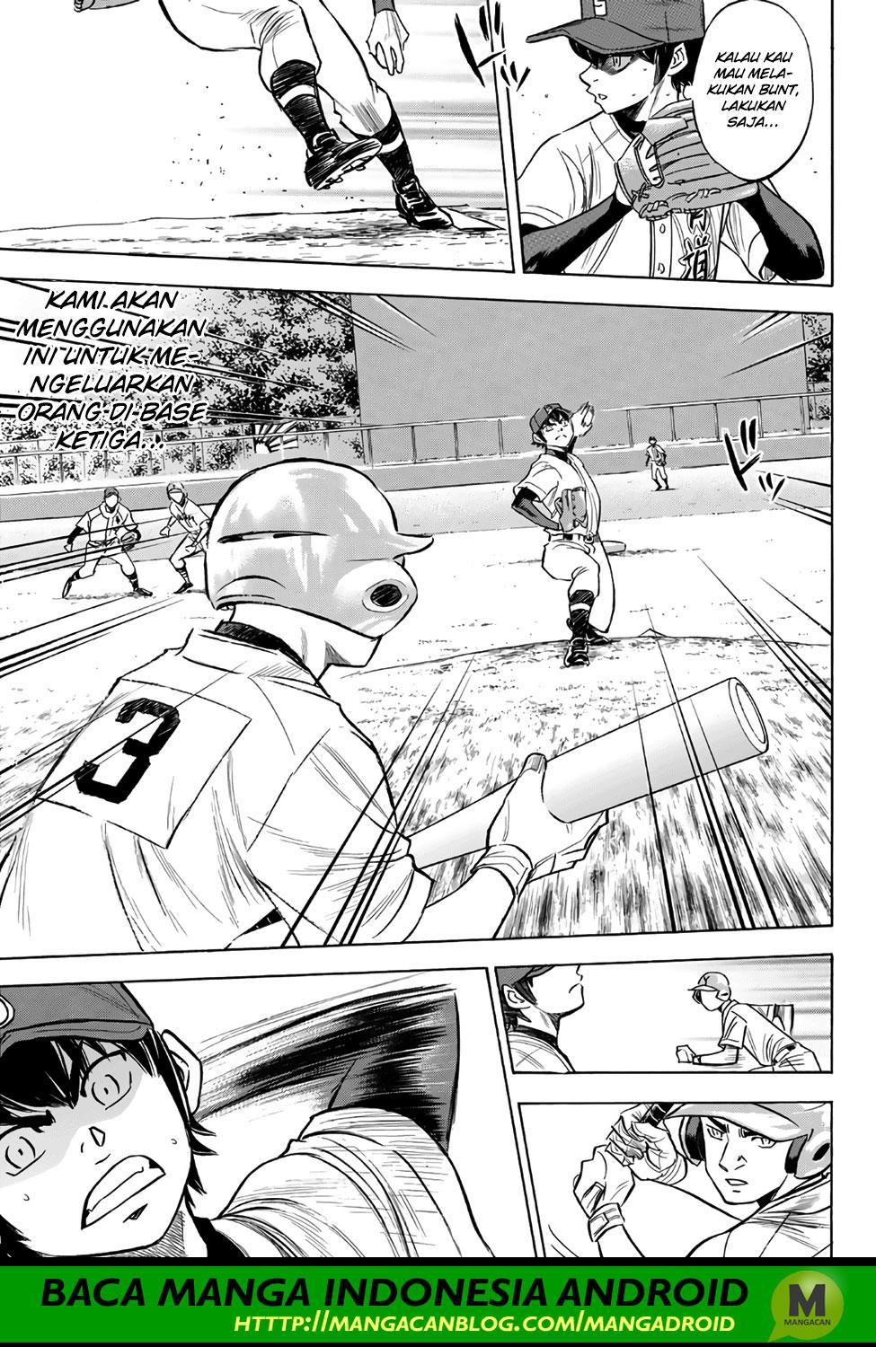 Diamond no Ace Act 2 — Chapter 148, halaman 15