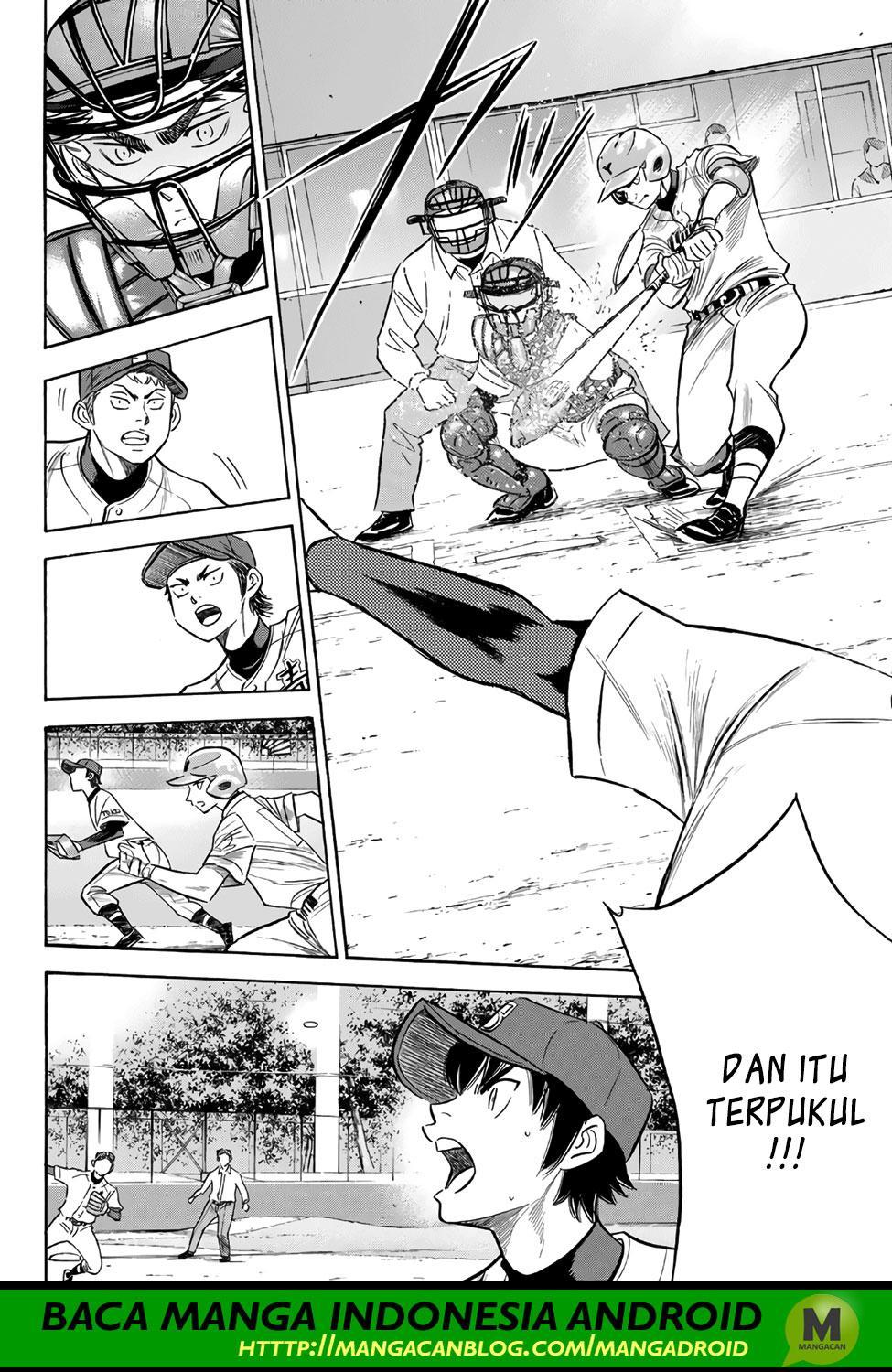 Diamond no Ace Act 2 — Chapter 148, halaman 16