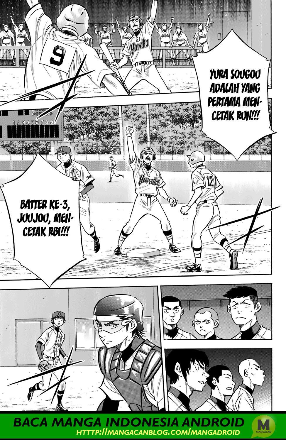 Diamond no Ace Act 2 — Chapter 148, halaman 19