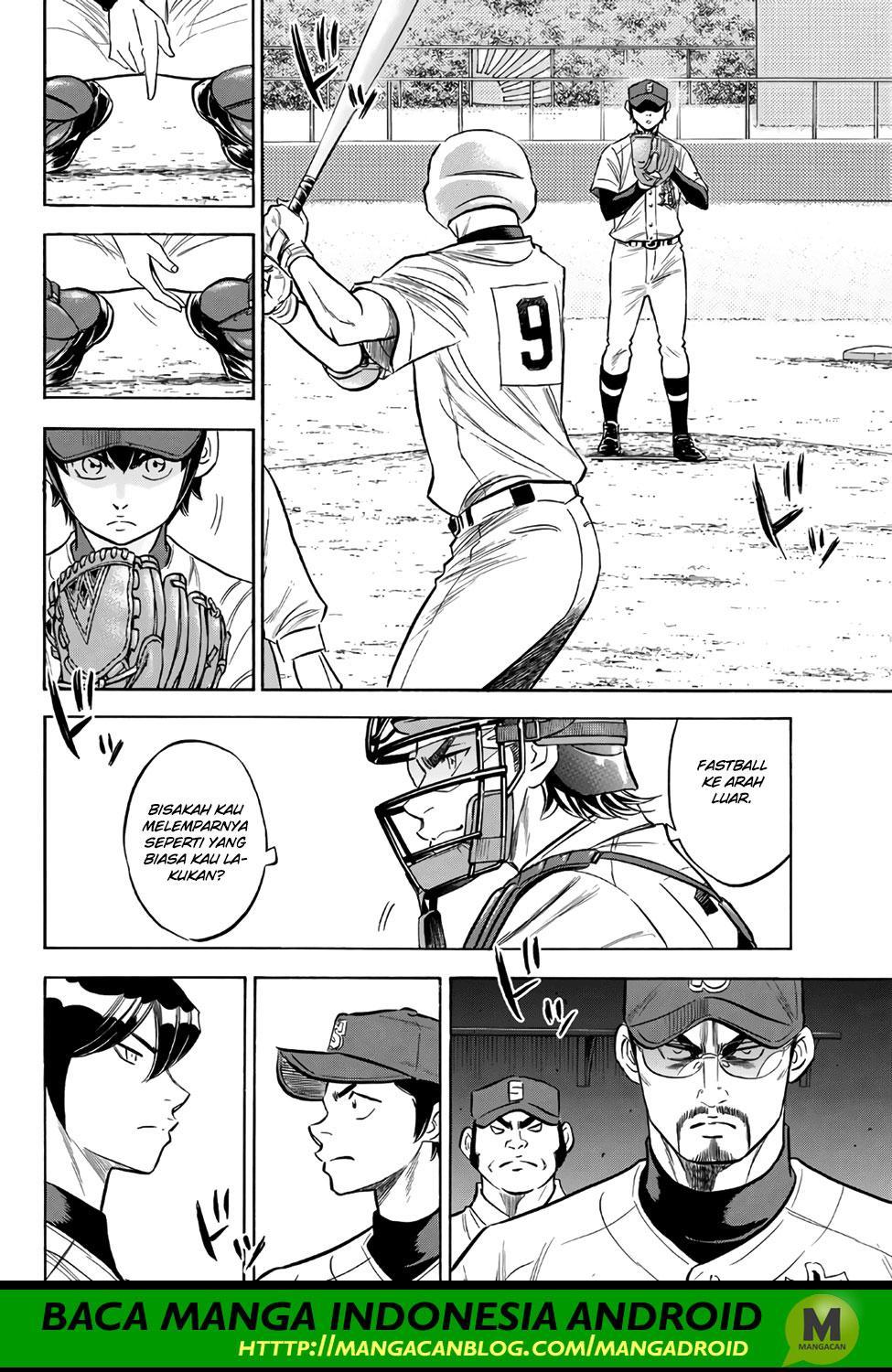 Diamond no Ace Act 2 — Chapter 147, halaman 14