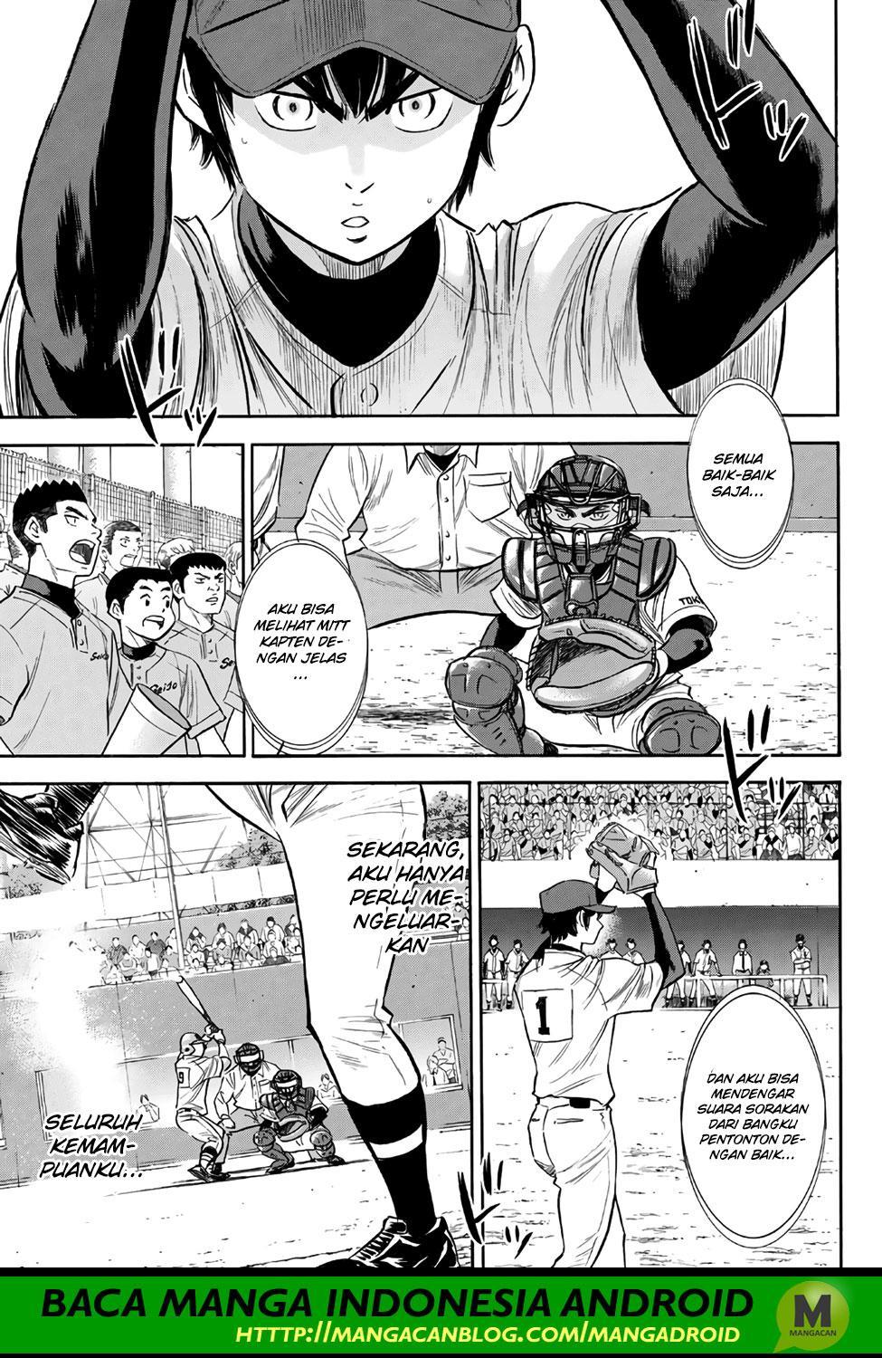 Diamond no Ace Act 2 — Chapter 147, halaman 15