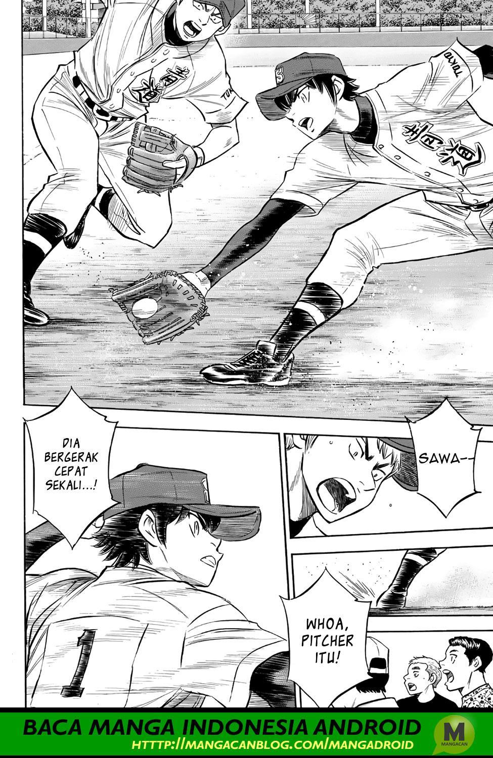 Diamond no Ace Act 2 — Chapter 147, halaman 18
