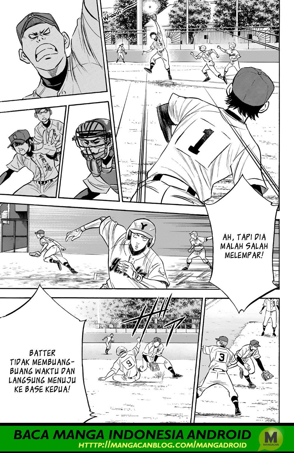 Diamond no Ace Act 2 — Chapter 147, halaman 19