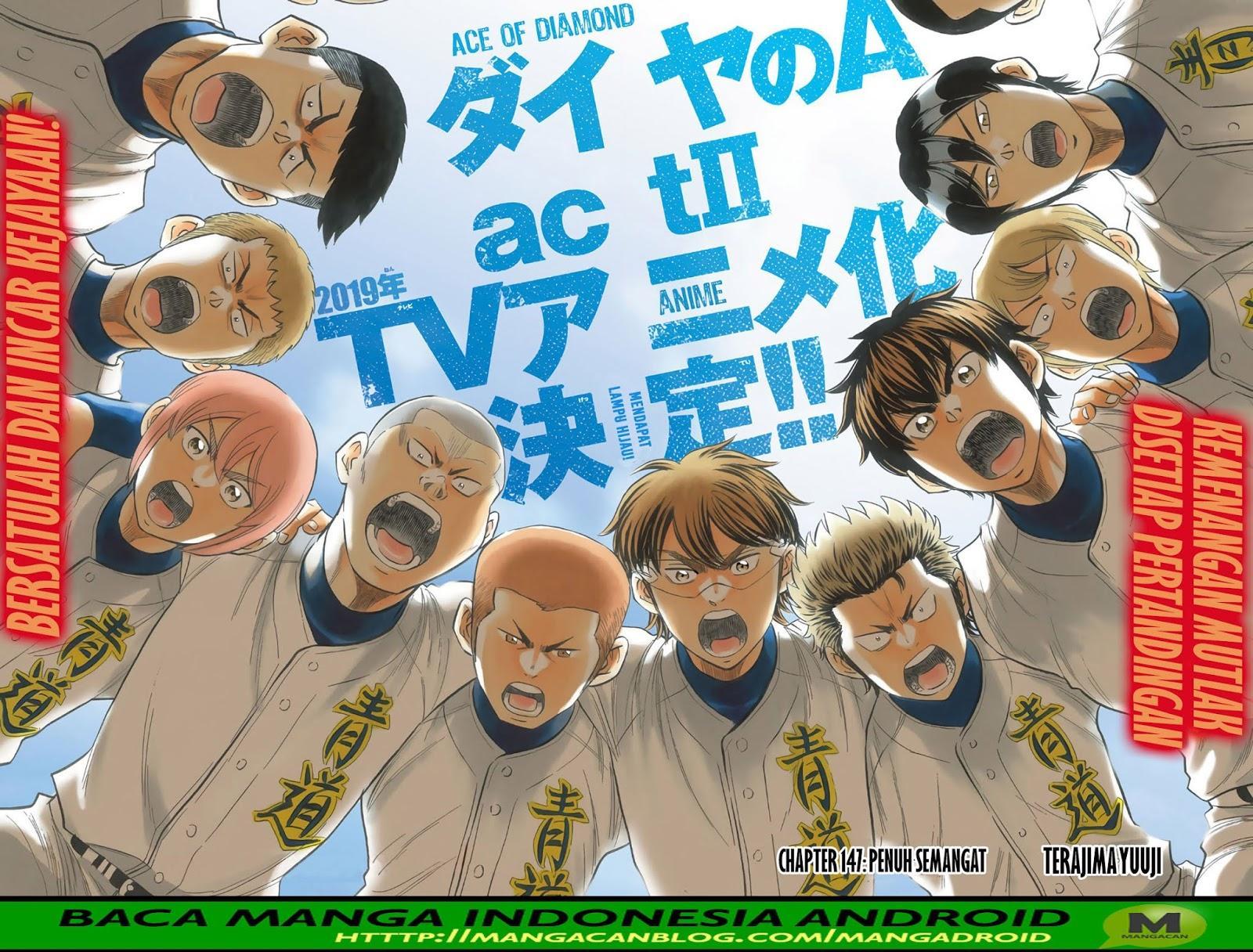 Diamond no Ace Act 2 — Chapter 147, halaman 2