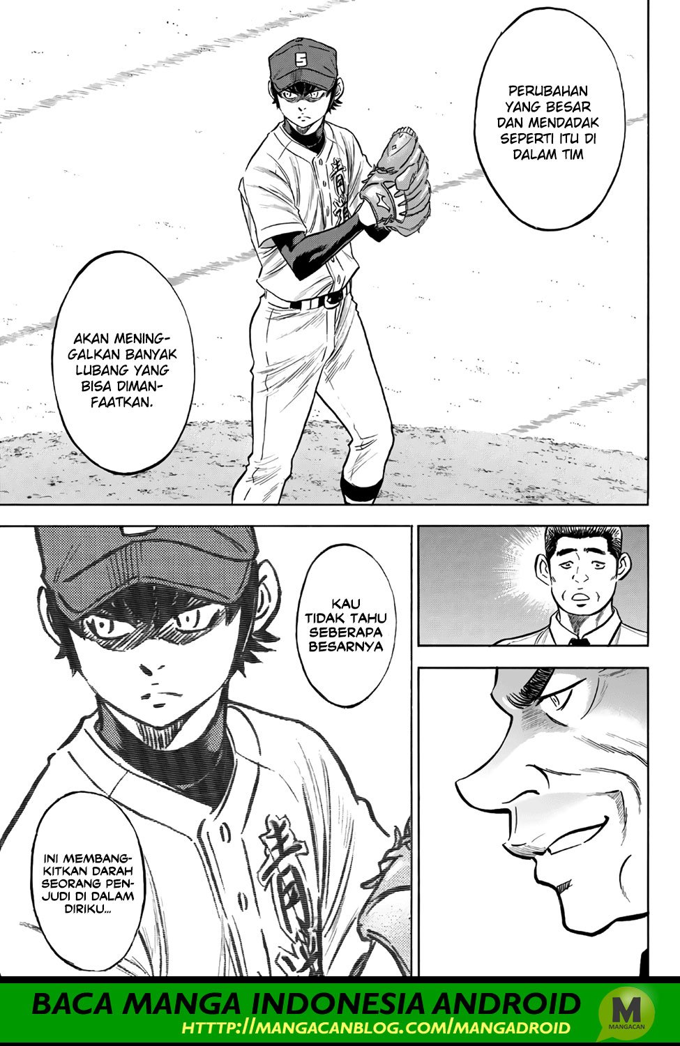 Diamond no Ace Act 2 — Chapter 145, halaman 13