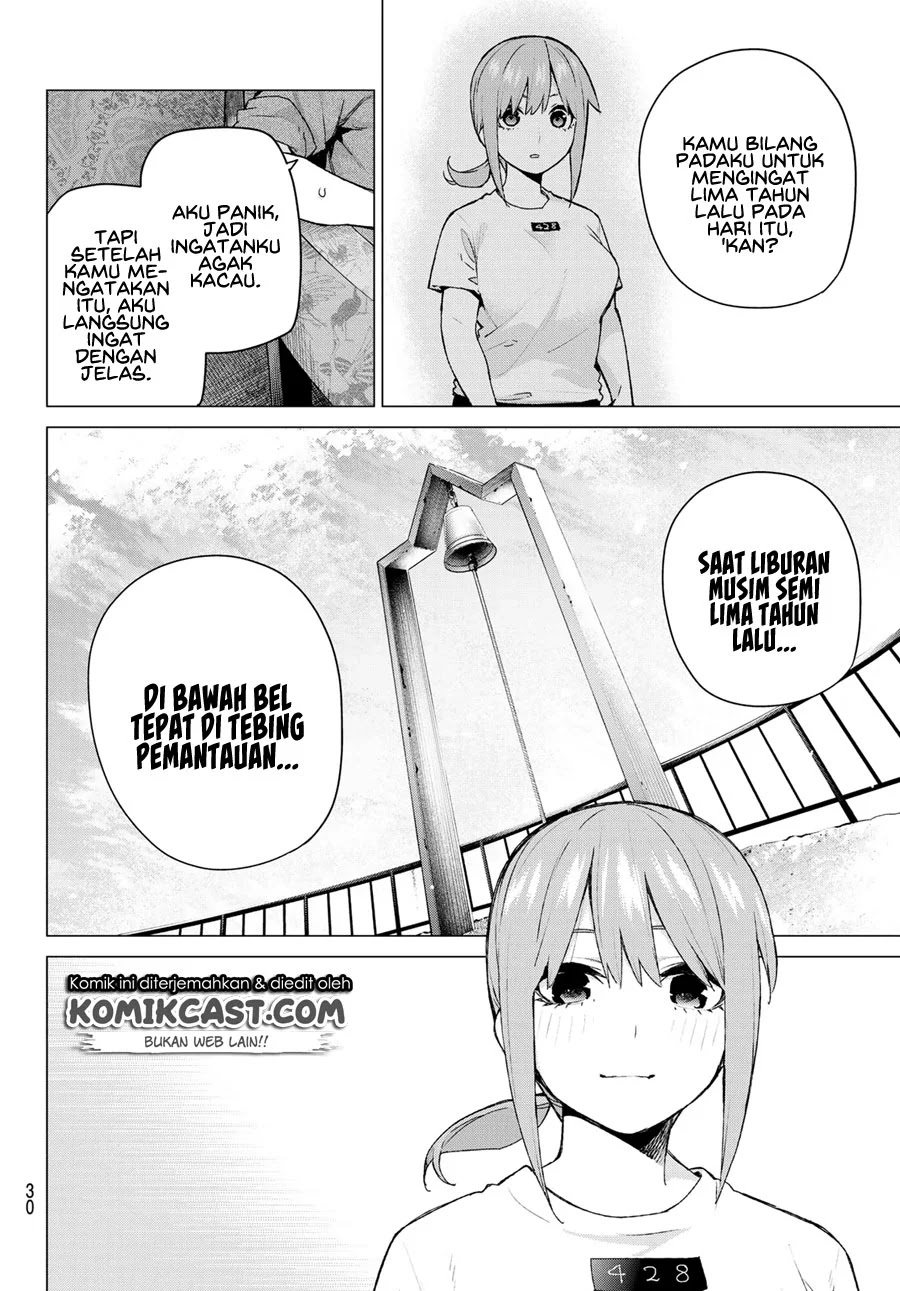 Go-toubun no Hanayome — Chapter 122.5, halaman 22