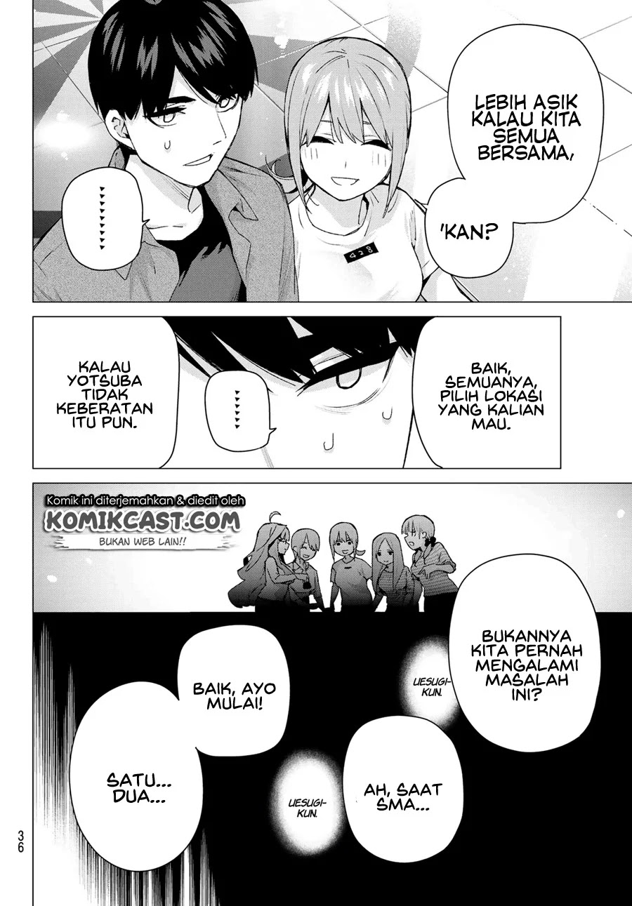 Go-toubun no Hanayome — Chapter 122.5, halaman 28