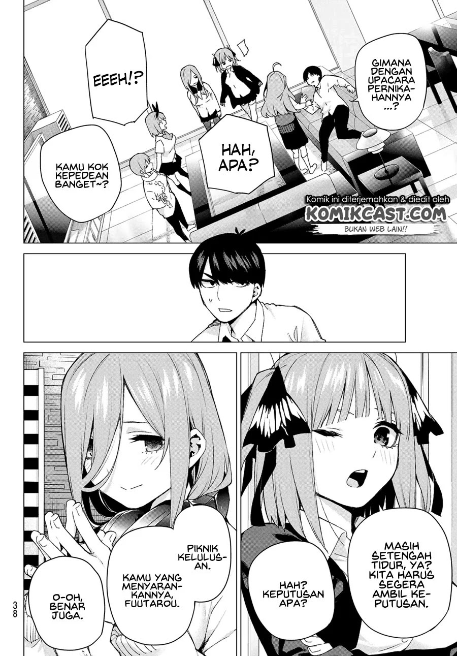 Go-toubun no Hanayome — Chapter 122.5, halaman 30