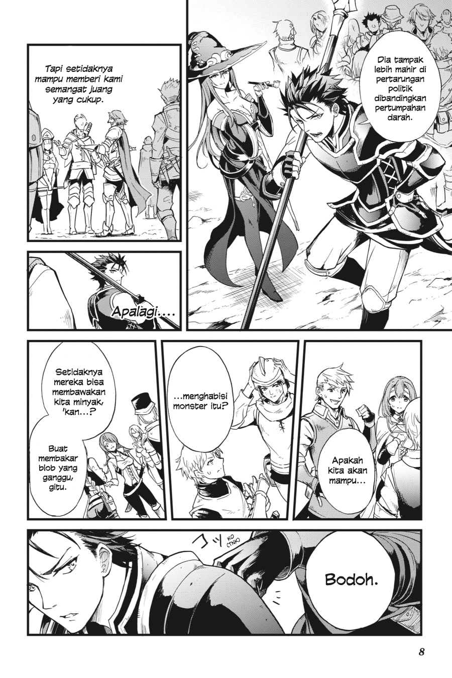 Goblin Slayer Gaiden: Year One — Chapter 12, halaman 9