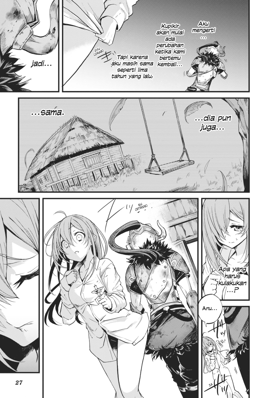 Goblin Slayer Gaiden: Year One — Chapter 8, halaman 27