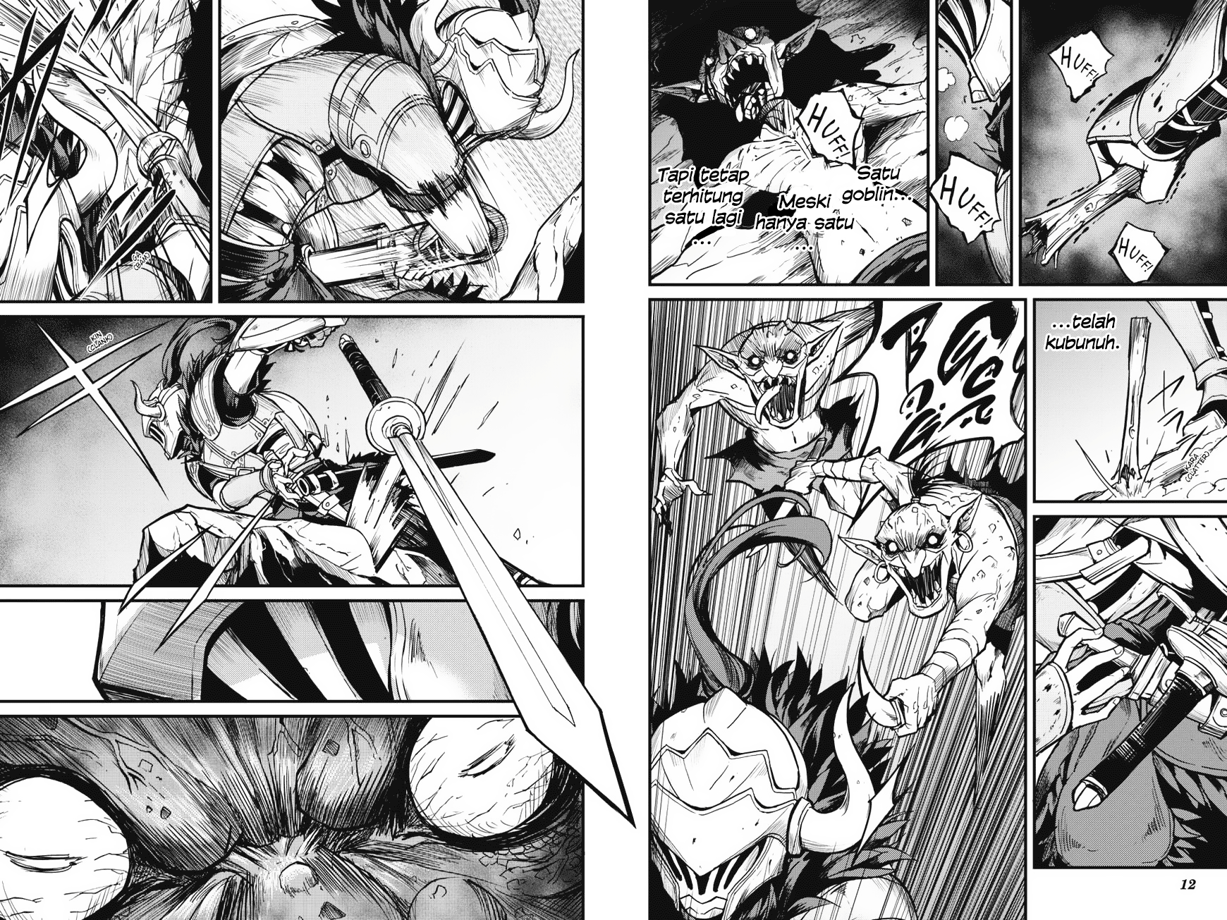 Goblin Slayer Gaiden: Year One — Chapter 3, halaman 12