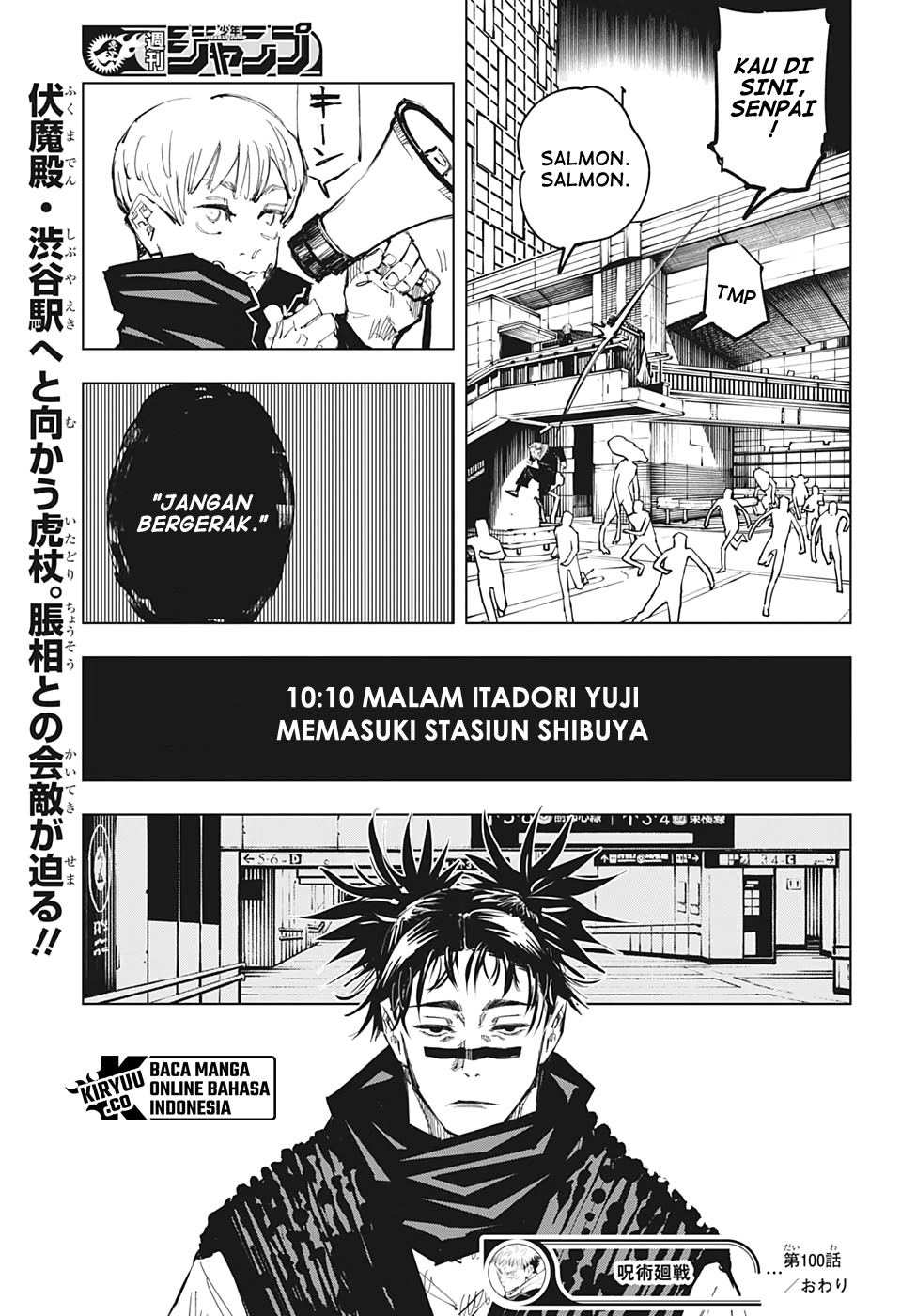 Jujutsu Kaisen — Chapter 100, halaman 23