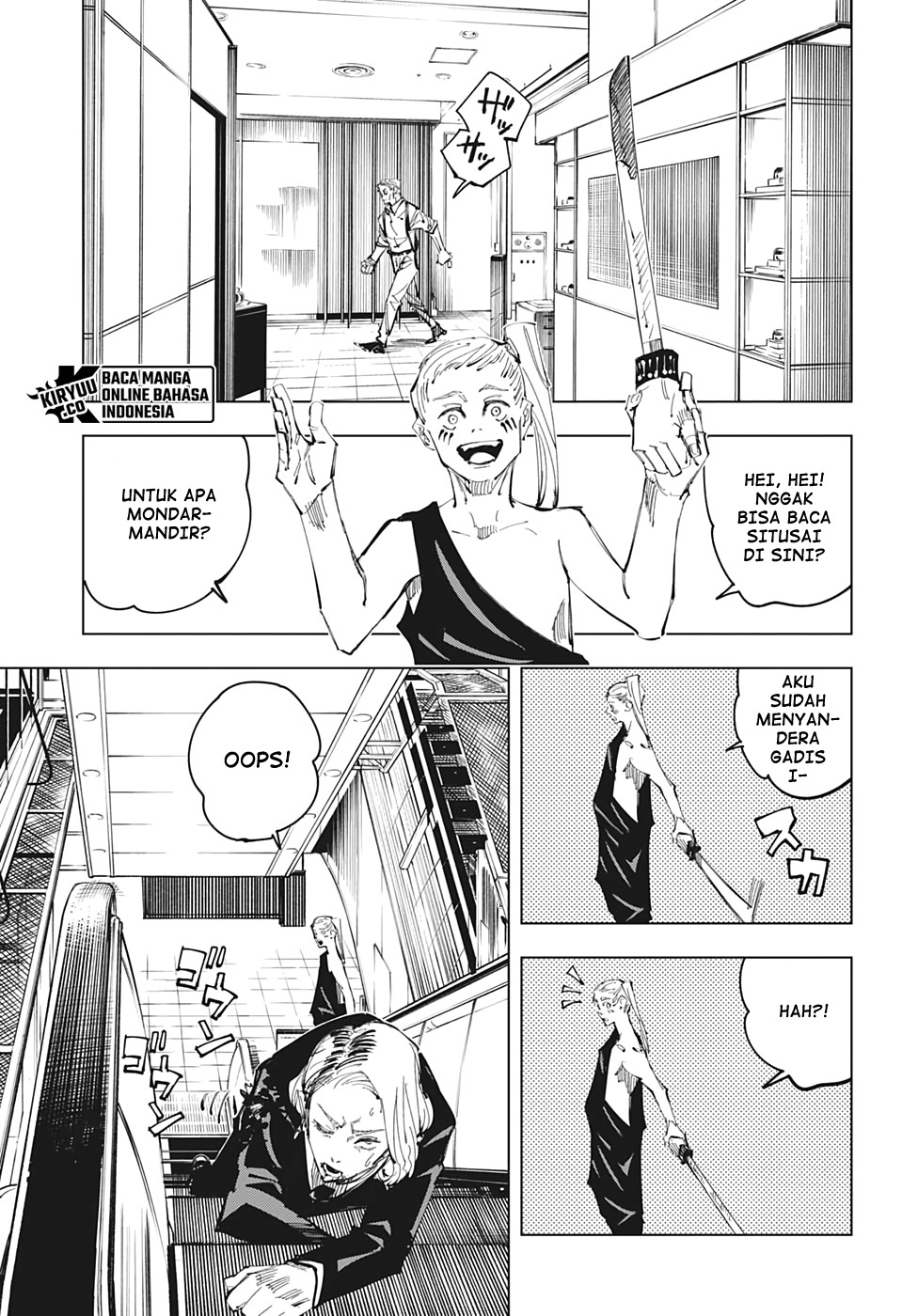 Jujutsu Kaisen — Chapter 100, halaman 5
