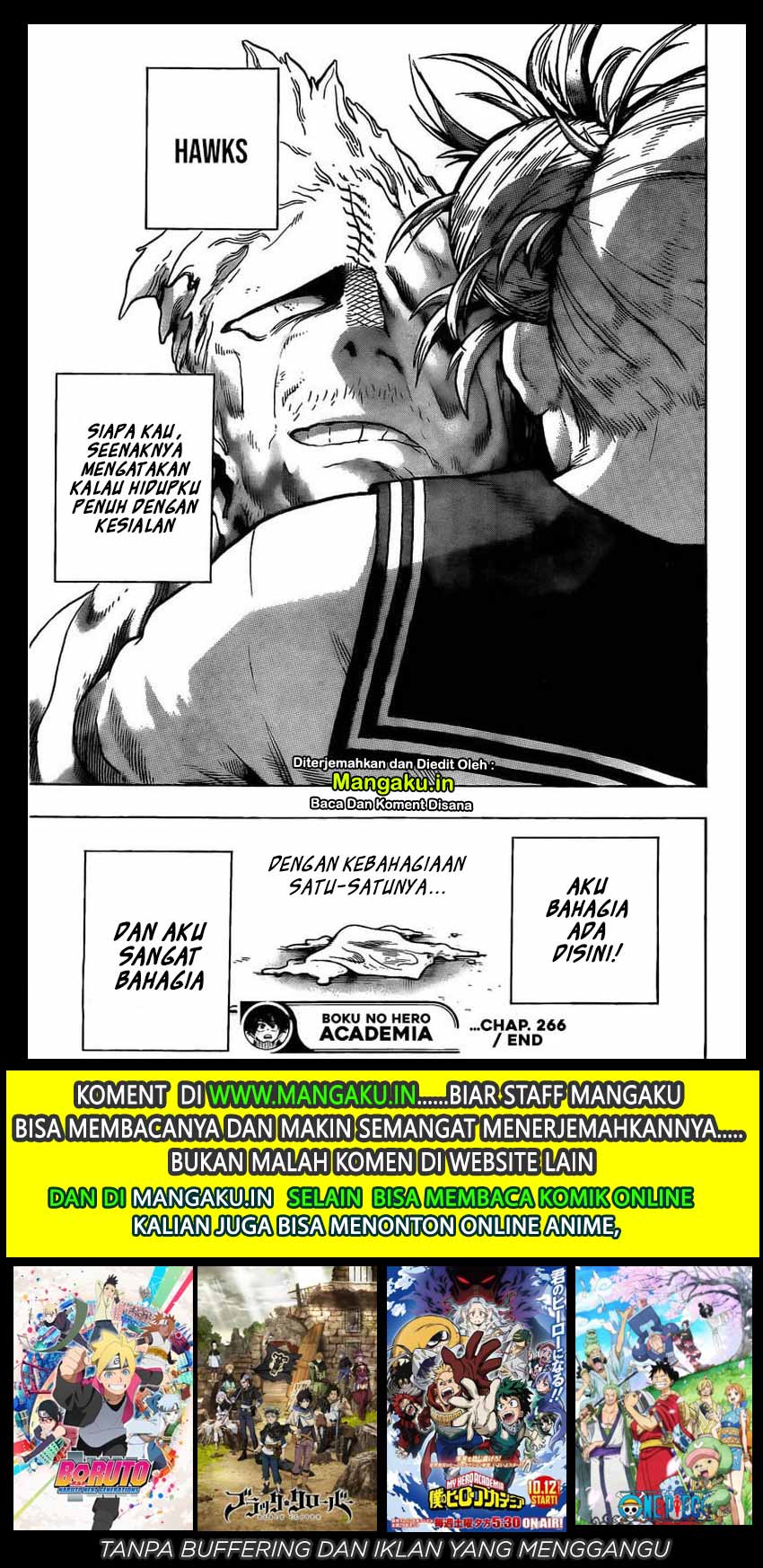 Boku no Hero Academia — Chapter 266, halaman 21
