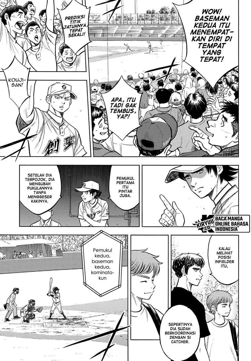 Diamond no Ace Act 2 — Chapter 206, halaman 18