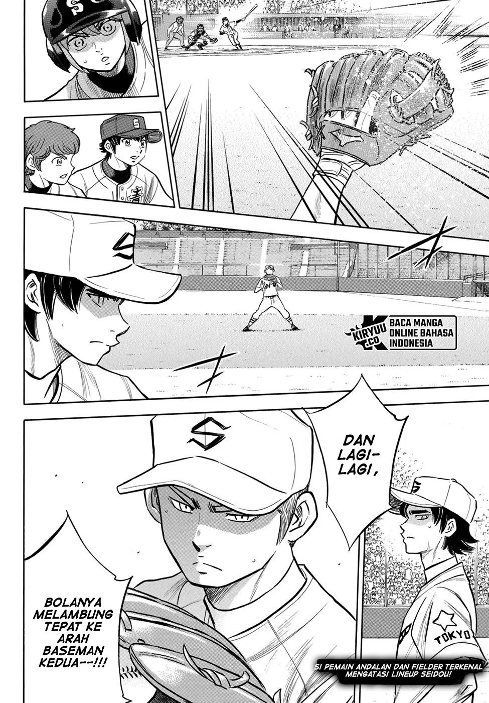 Diamond no Ace Act 2 — Chapter 206, halaman 21