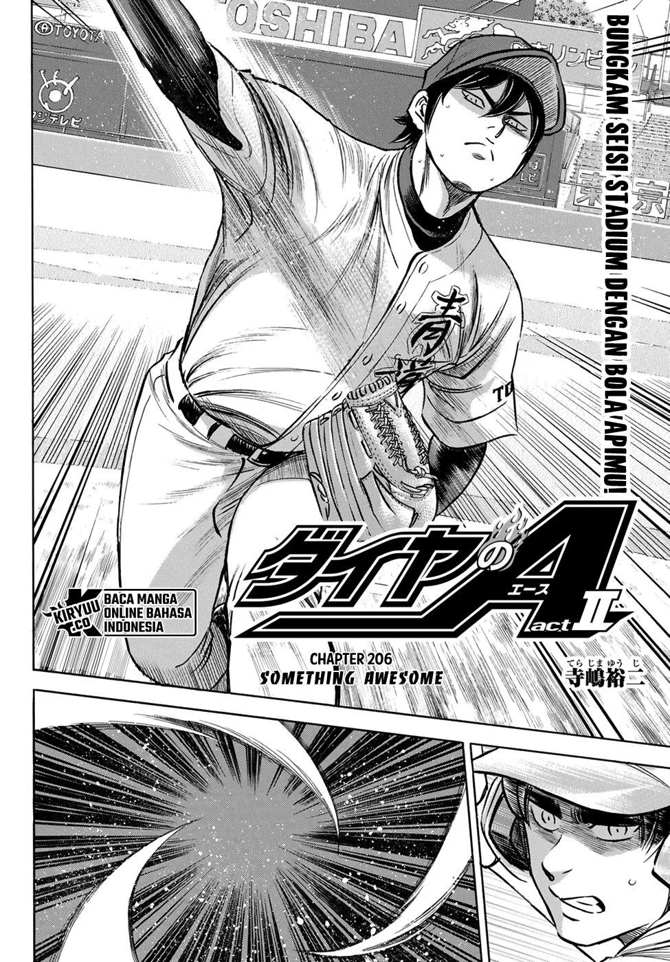 Diamond no Ace Act 2 — Chapter 206, halaman 3