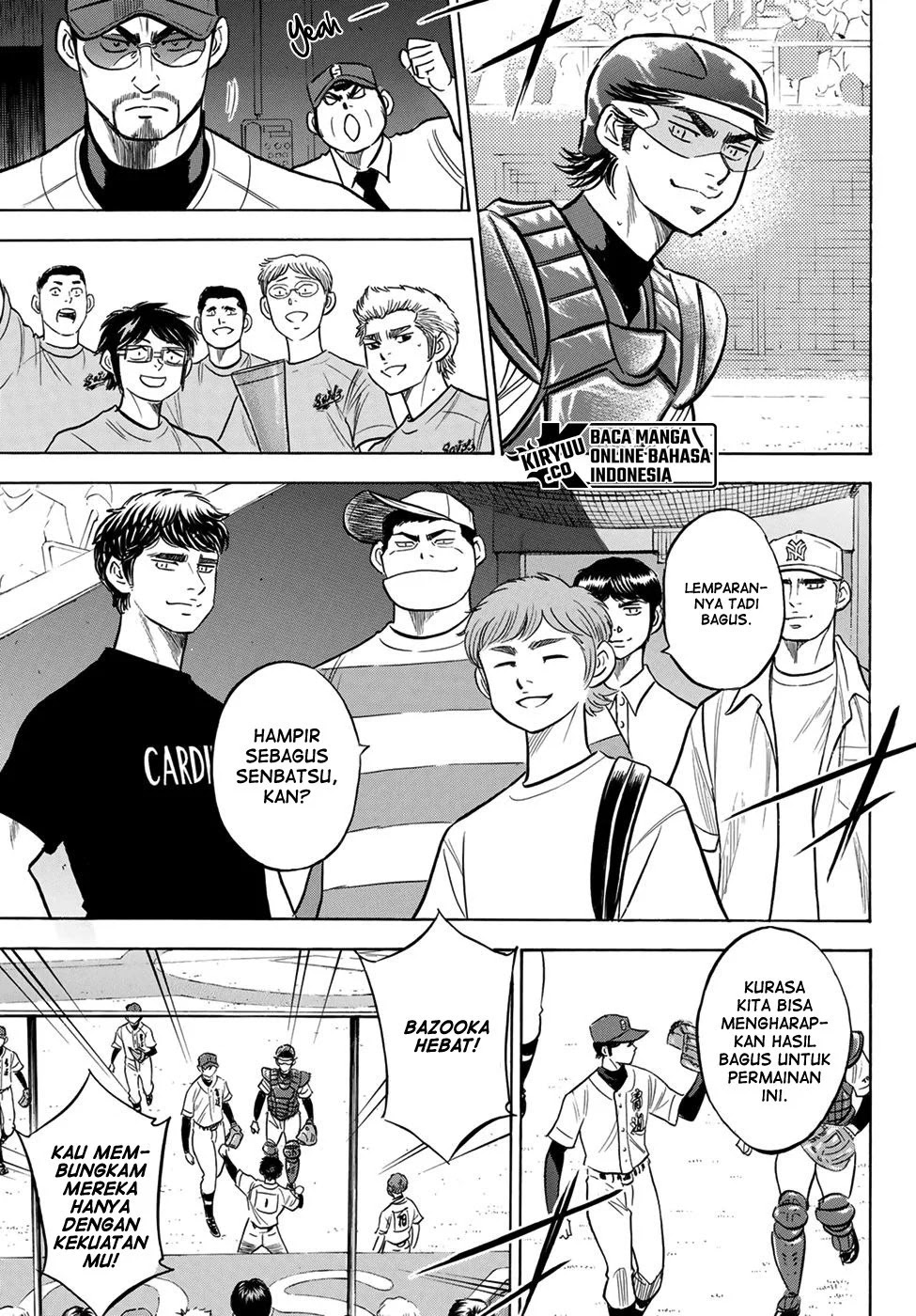 Diamond no Ace Act 2 — Chapter 206, halaman 6