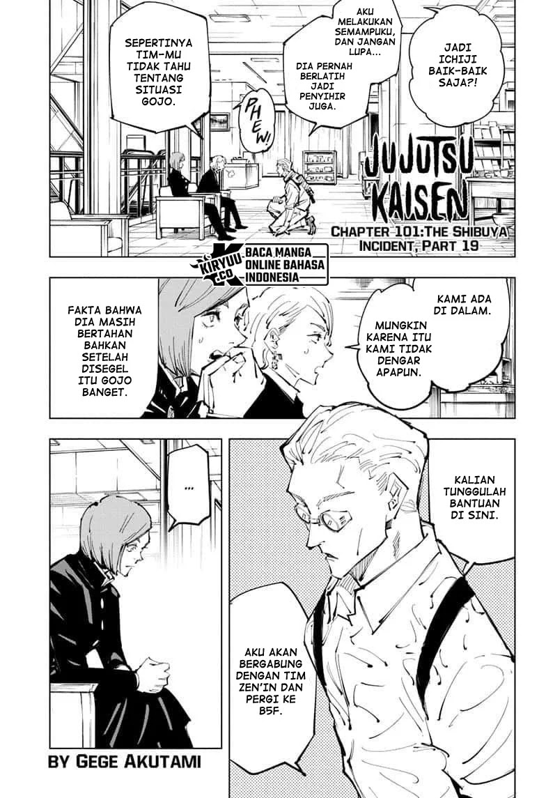 Jujutsu Kaisen — Chapter 101, halaman 2