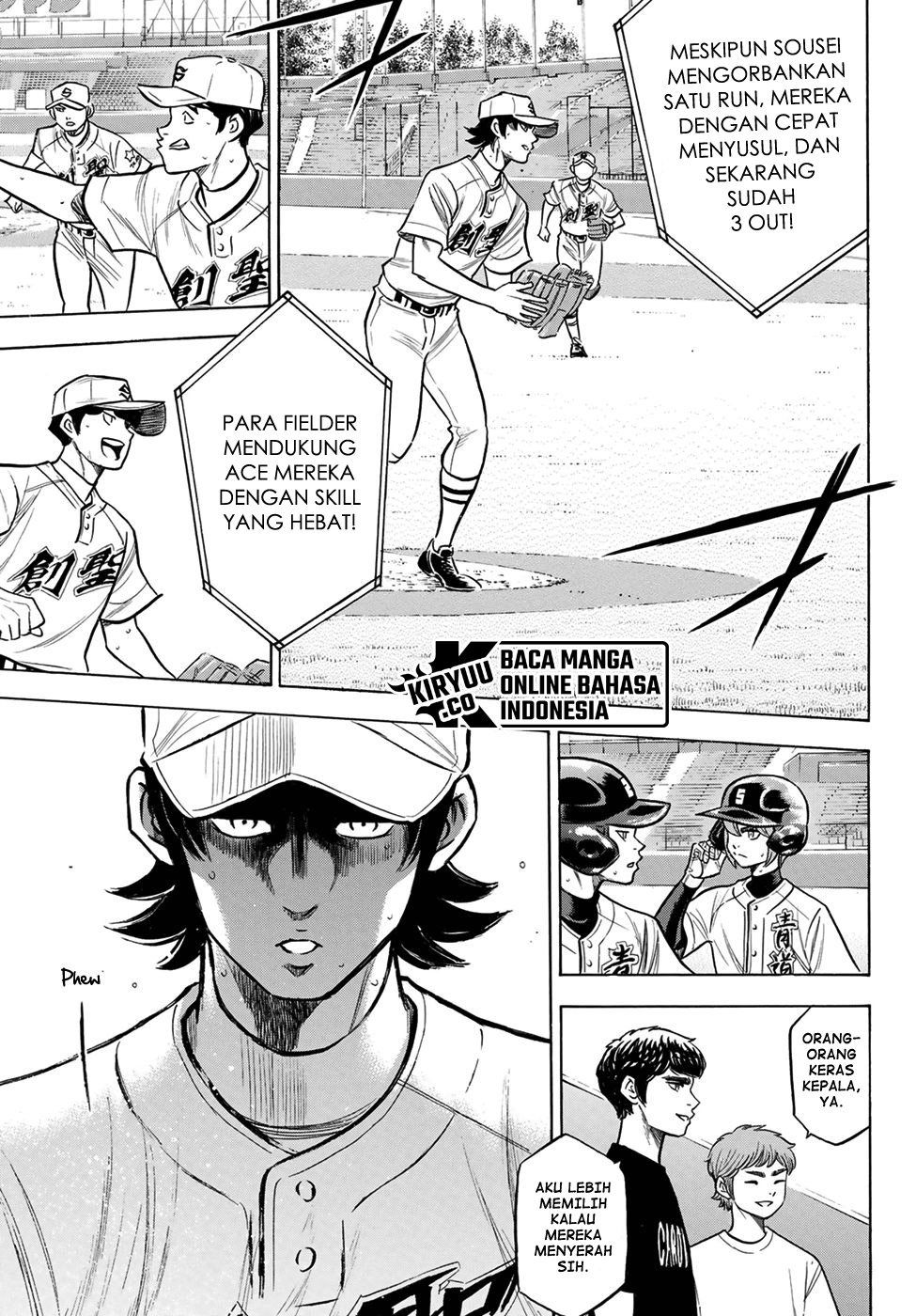 Diamond no Ace Act 2 — Chapter 208, halaman 12