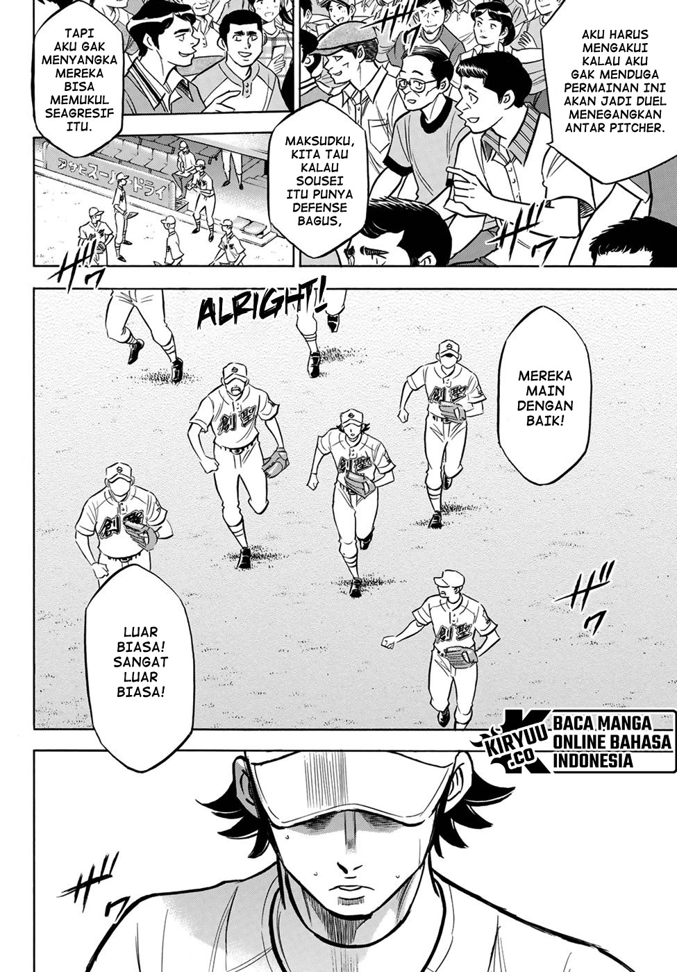 Diamond no Ace Act 2 — Chapter 208, halaman 19